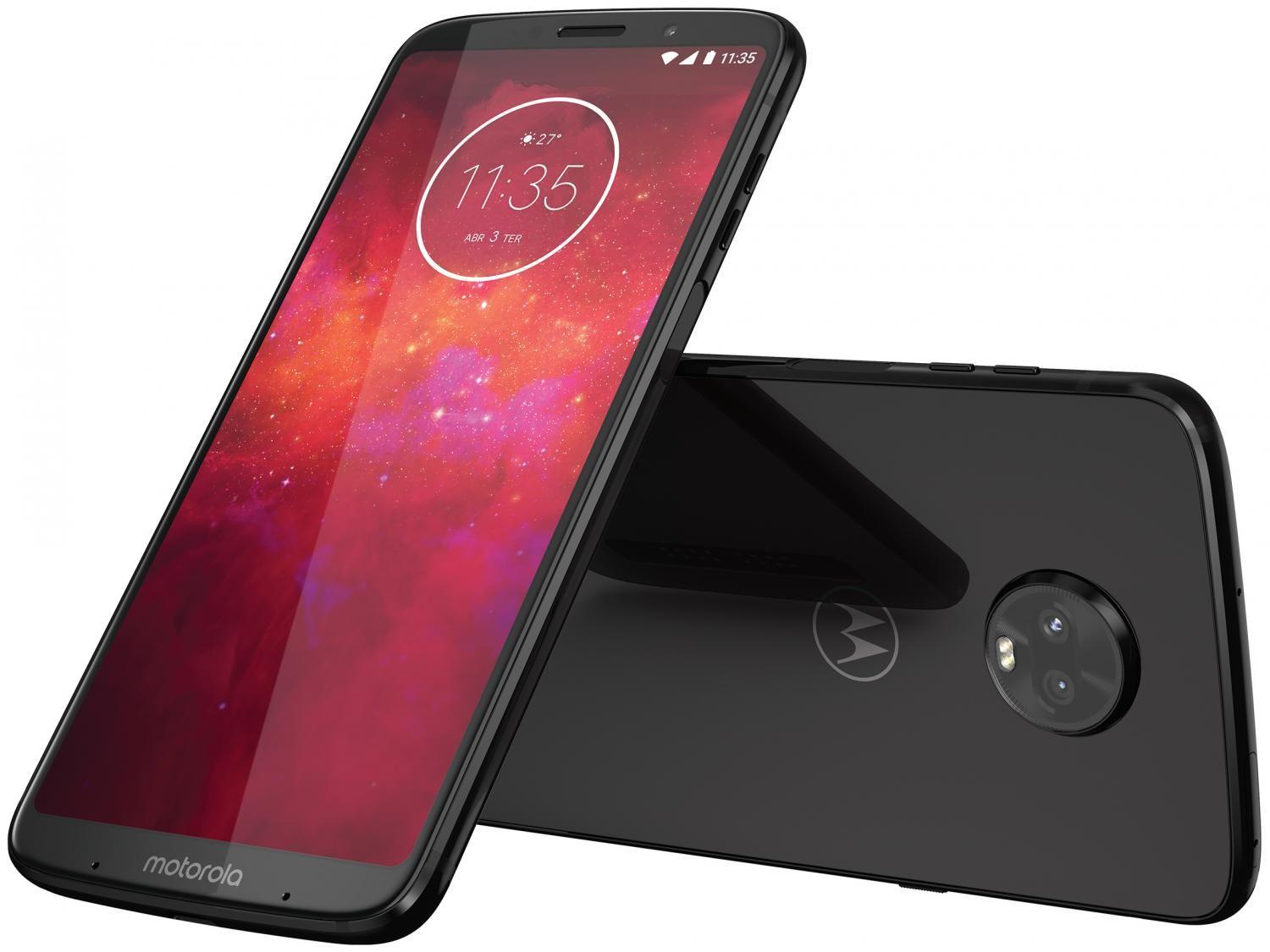 Smartphone Motorola Moto Z3 Play 128GB Ônix 4G