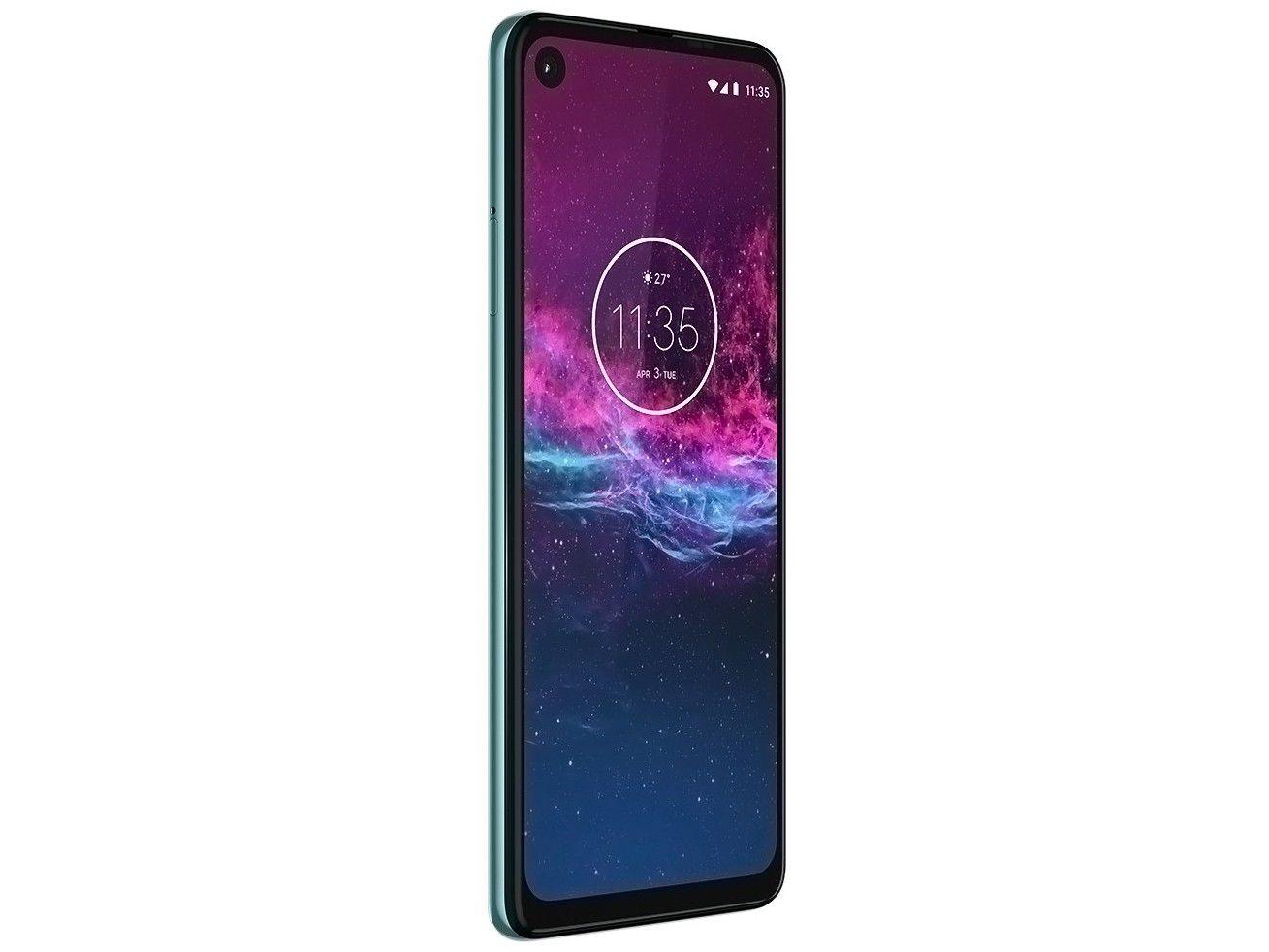 Smartphone Motorola One Action 128GB Aqua Marine 