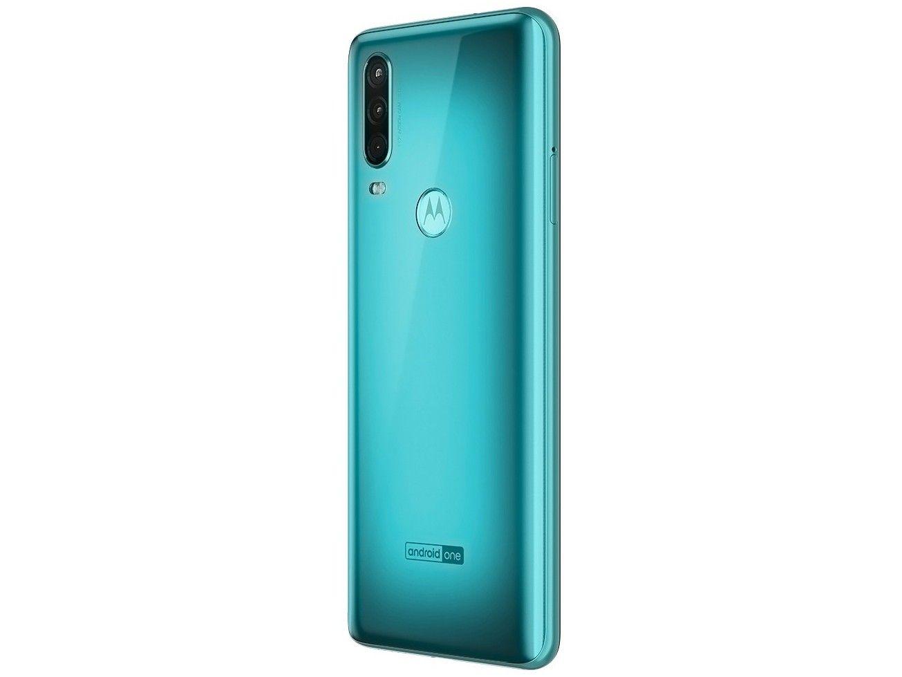 Smartphone Motorola One Action 128GB Aqua Marine 