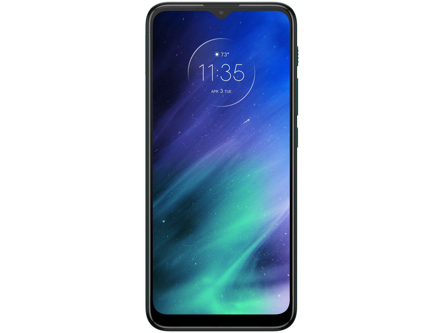 Smartphone Motorola One Fusion 64GB Verde - Esmeralda 4G 4GB RAM Tela 6,5” Câm. Quádrupla