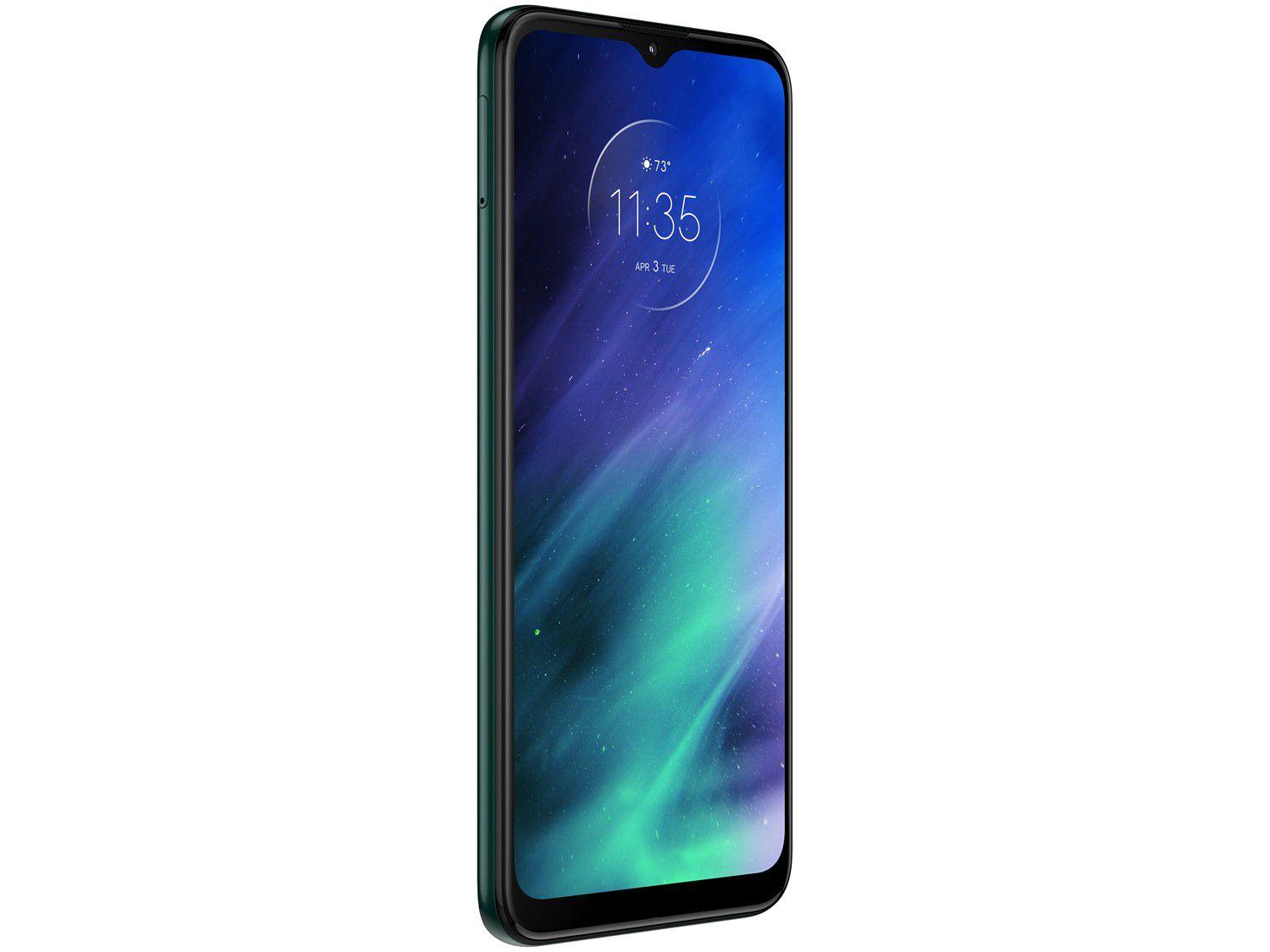Smartphone Motorola One Fusion 64GB Verde - Esmeralda 4G 4GB RAM Tela 6,5” Câm. Quádrupla