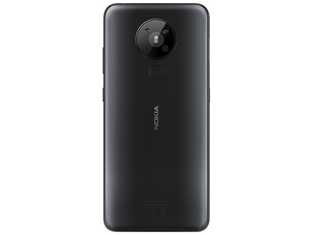 Smartphone Nokia 5.3 128GB Preto 4G Octa-Core 4GB RAM 6,55” Câm. Quádrupla + Selfie 8MP