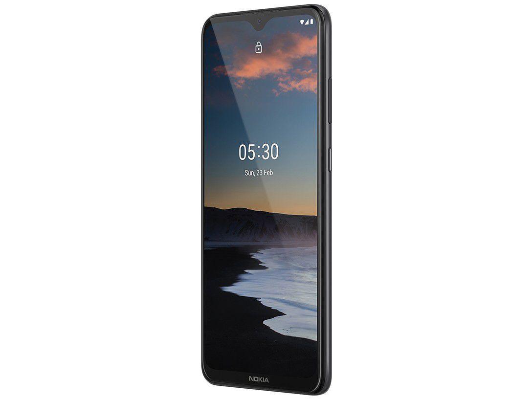 Smartphone Nokia 5.3 128GB Preto 4G Octa-Core 4GB RAM 6,55” Câm. Quádrupla + Selfie 8MP