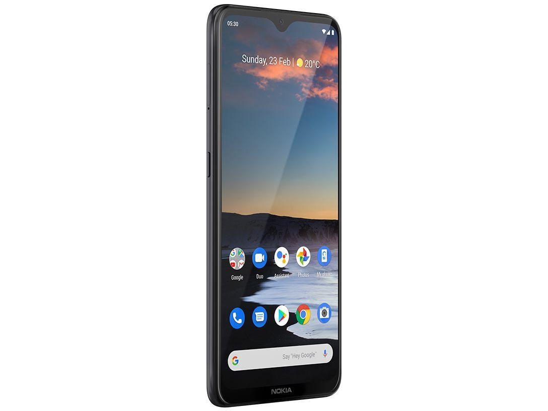 Smartphone Nokia 5.3 128GB Preto 4G Octa-Core 4GB RAM 6,55” Câm. Quádrupla + Selfie 8MP