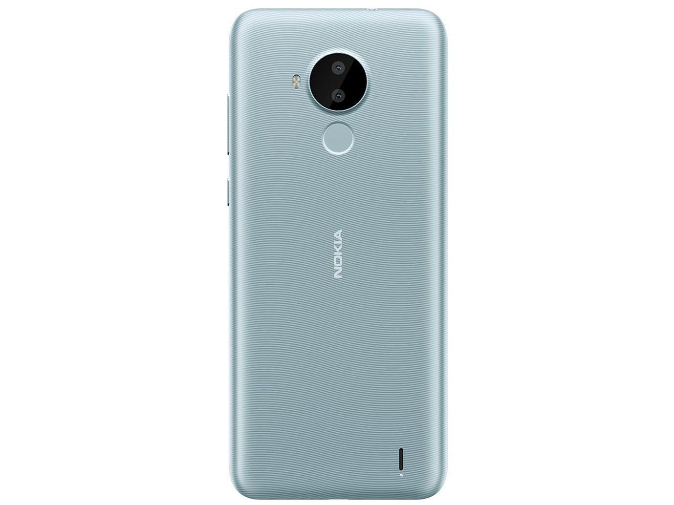 Smartphone Nokia C30 64GB Branco 4G Octa-Core 2GB RAM 6,82” Câm. Dupla + Selfie 5MP Dual Chip