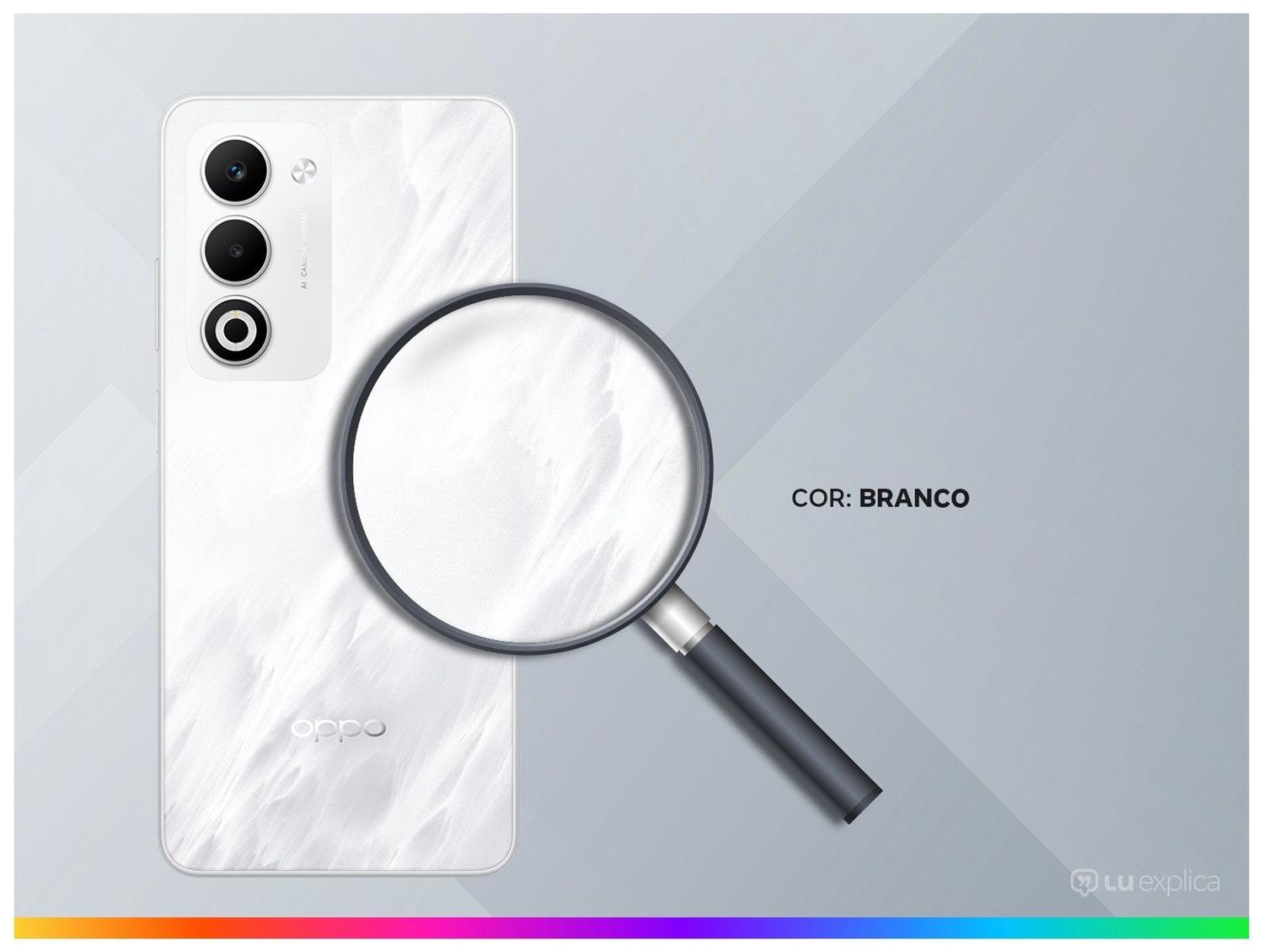 Smartphone OPPO A5 256GB Branco 6GB RAM 6,67