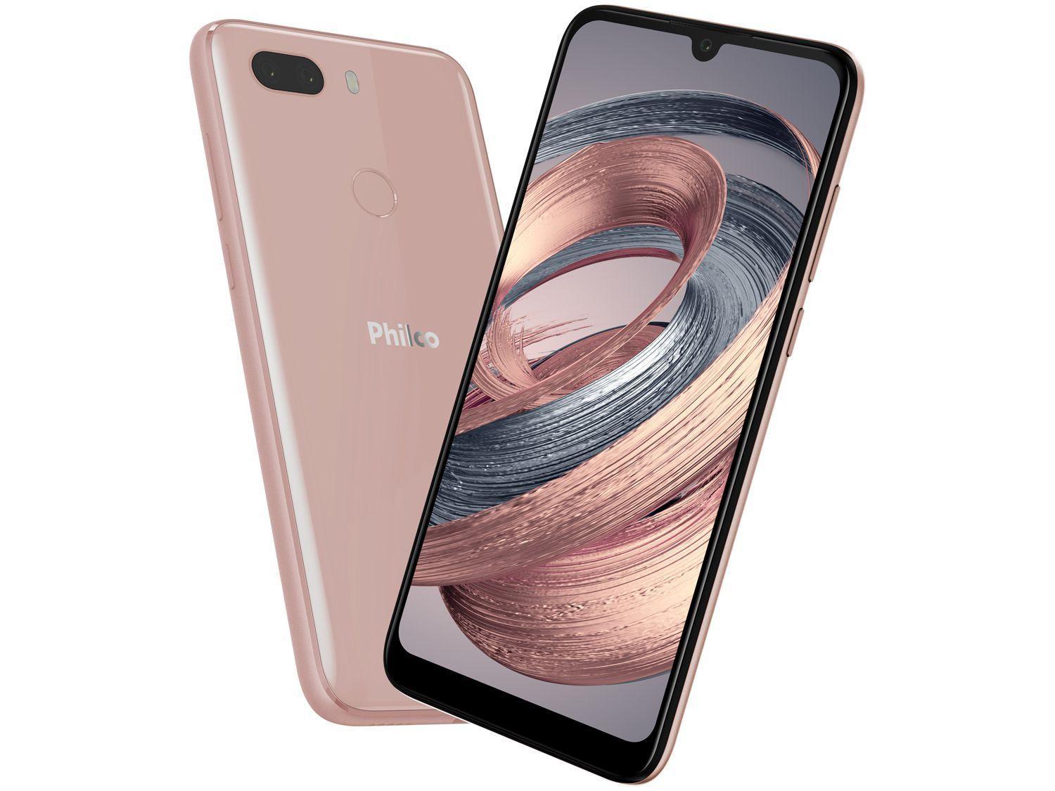 Smartphone Philco PCS02RG Hit Max 128GB Rose Gold