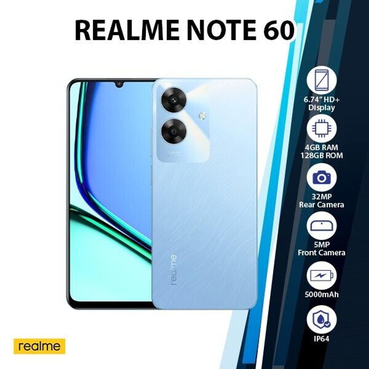 Celular Realme Note 60 Dual Sim 128 Gb 4Gb Ram Smartphone
