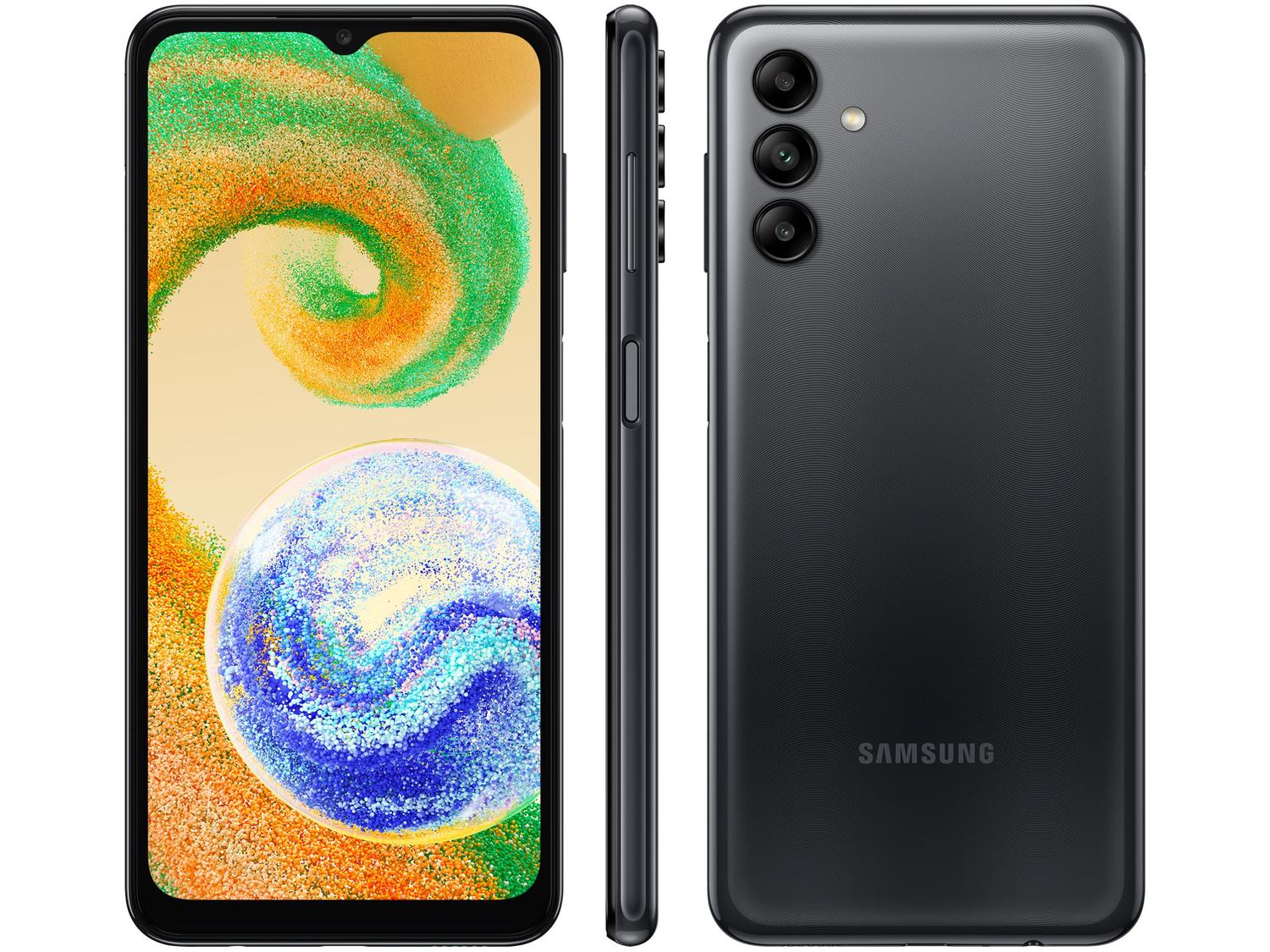 Smartphone Samsung Galaxy A04s 64GB Preto 4G