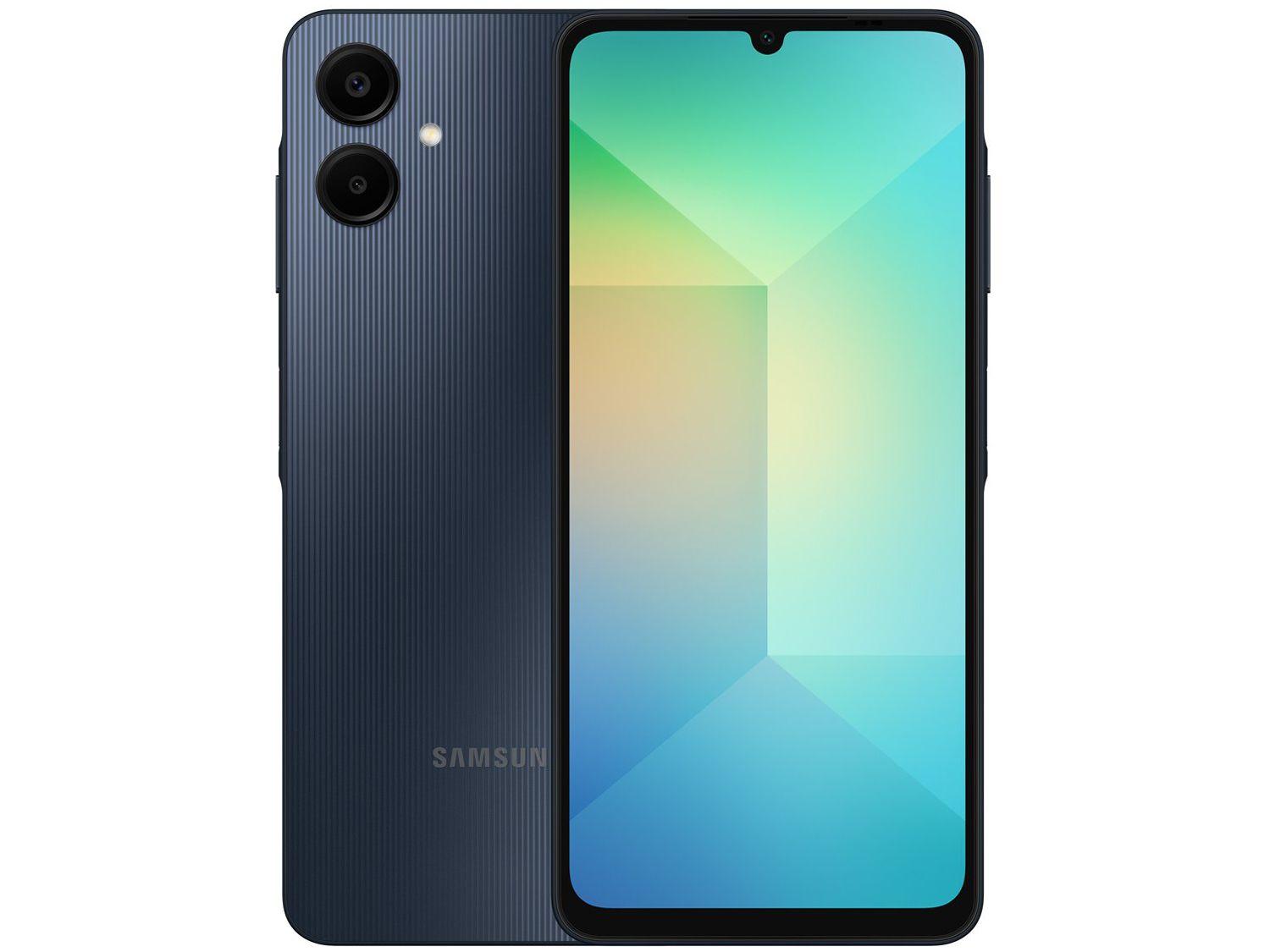 Smartphone Samsung Galaxy A06 128GB 4GB RAM Azul Escuro 6,7