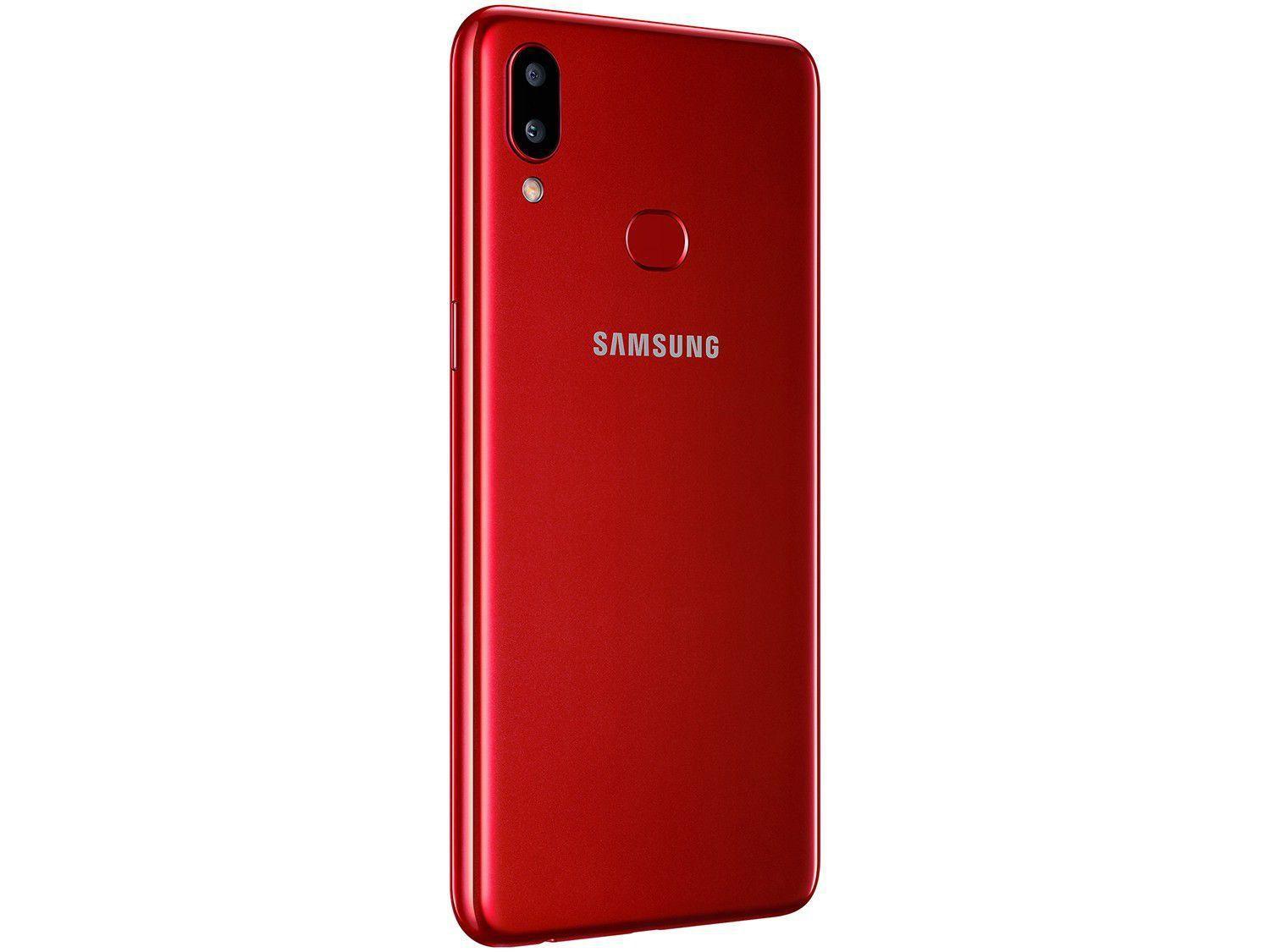 Smartphone Samsung Galaxy A10s 32GB Vermelho