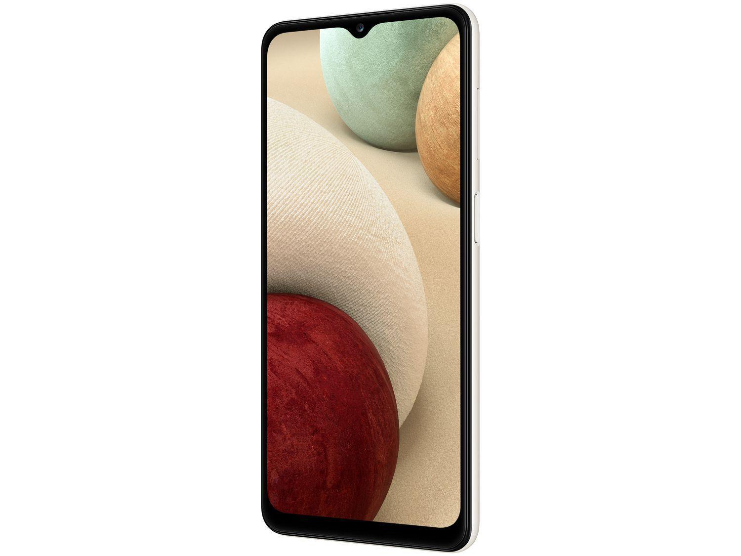 Smartphone Samsung Galaxy A12 64GB Branco 4G