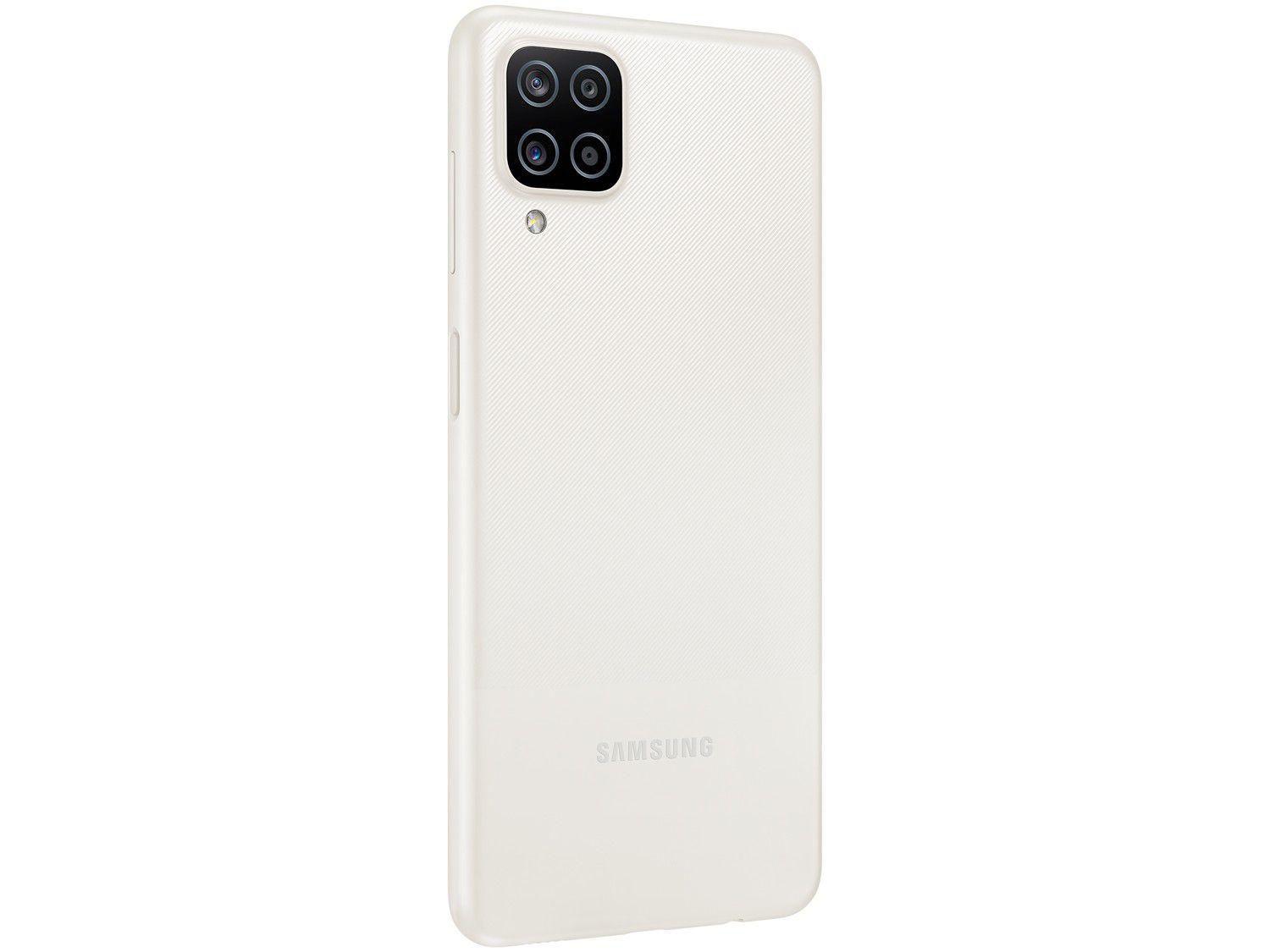 Smartphone Samsung Galaxy A12 64GB Branco 4G