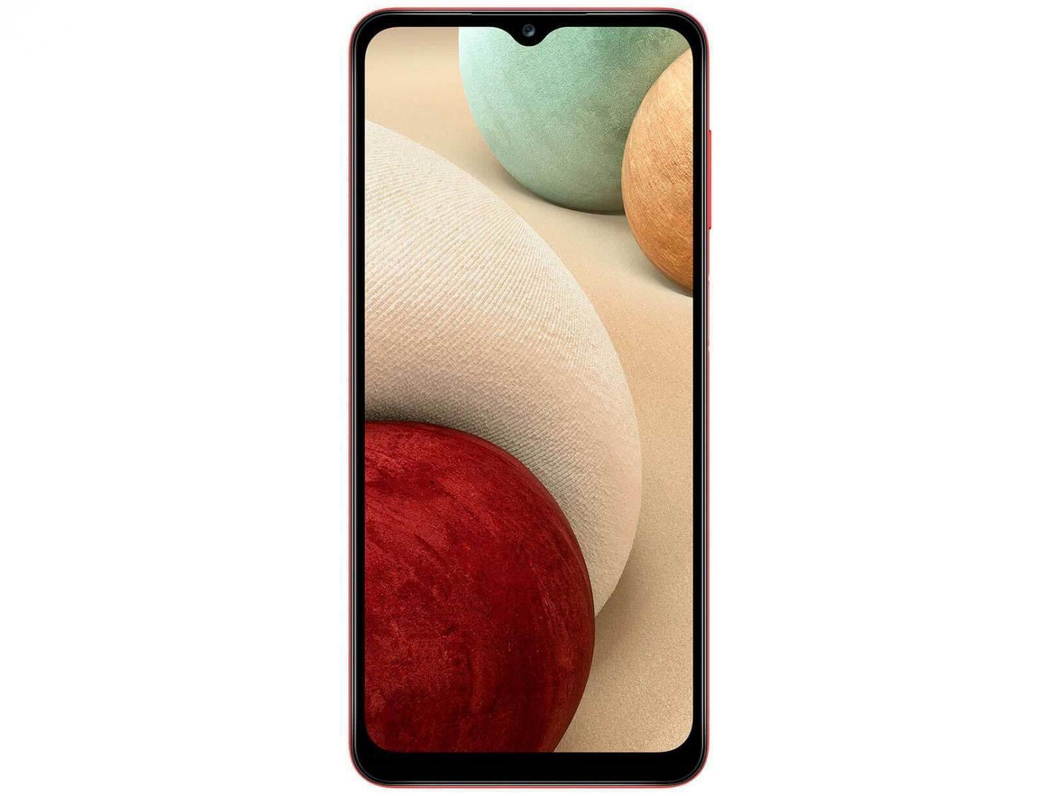 Smartphone Samsung Galaxy A12 64GB Vermelho 4G