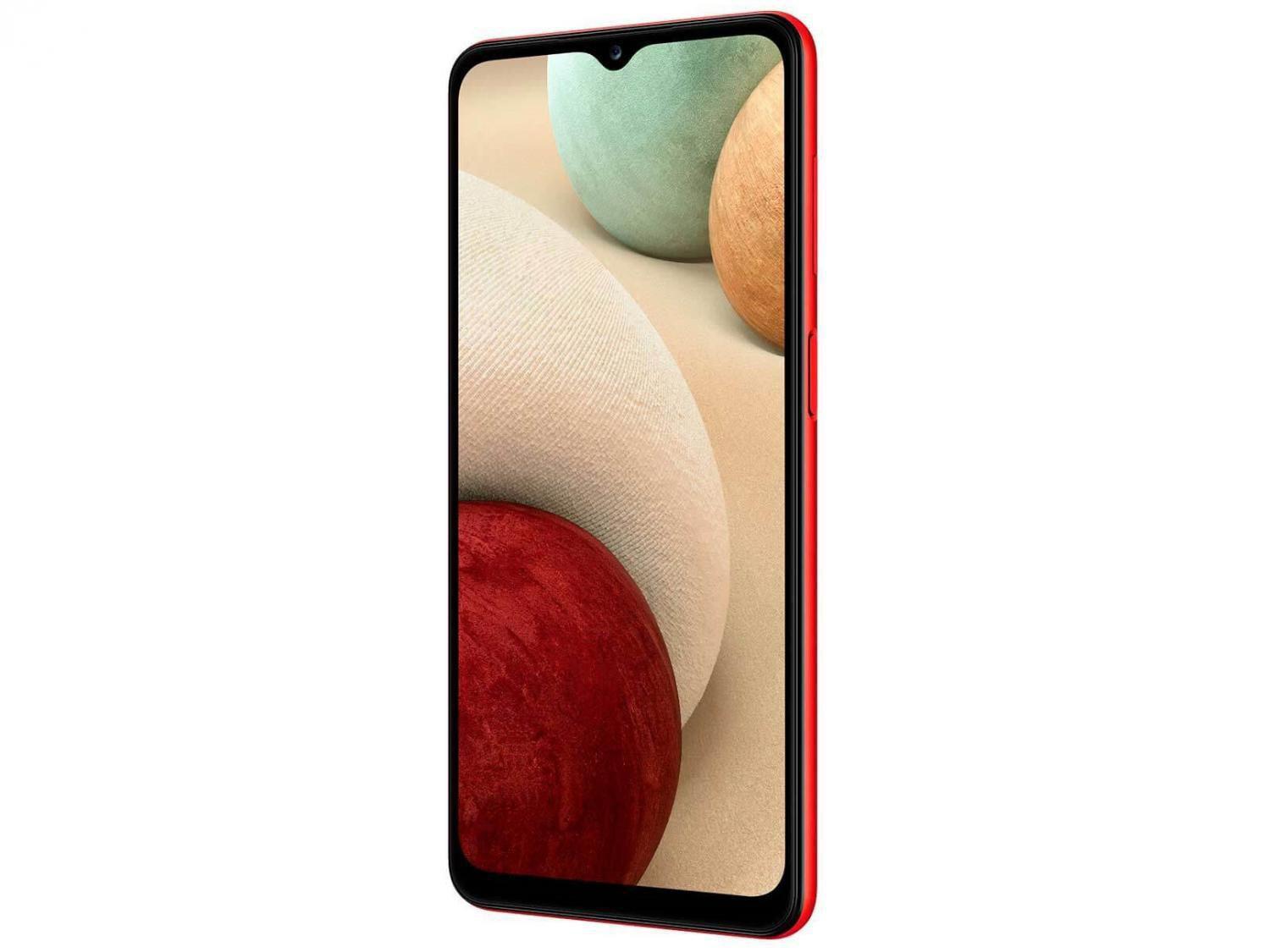 Smartphone Samsung Galaxy A12 64GB Vermelho 4G