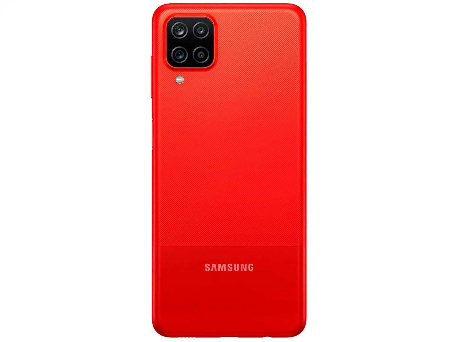 Smartphone Samsung Galaxy A12 64GB Vermelho 4G