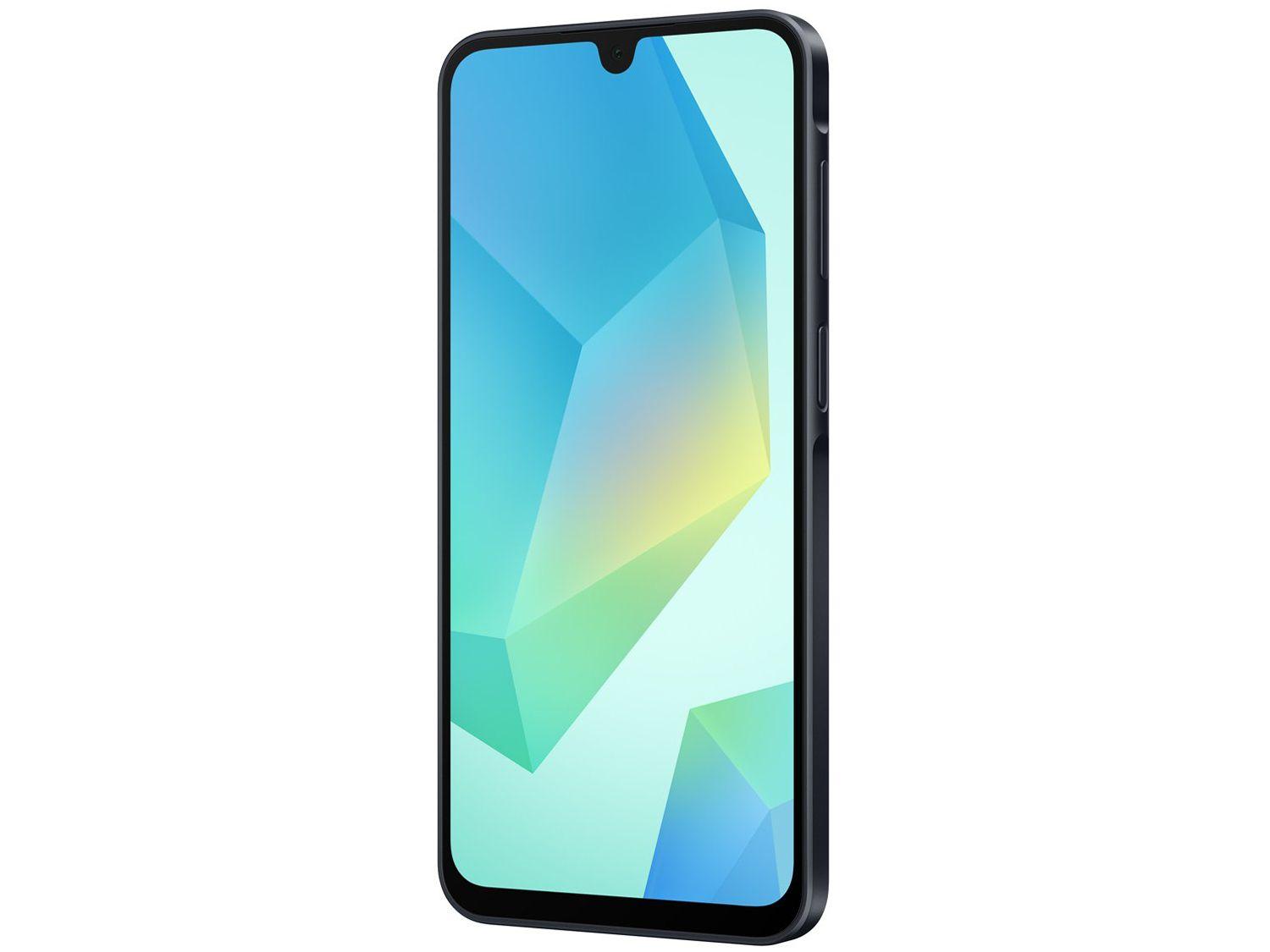 Smartphone Samsung Galaxy A16 256GB Preto Claro 8GB RAM 6,7" FHD+ Selfie Câm Tripla +13MP