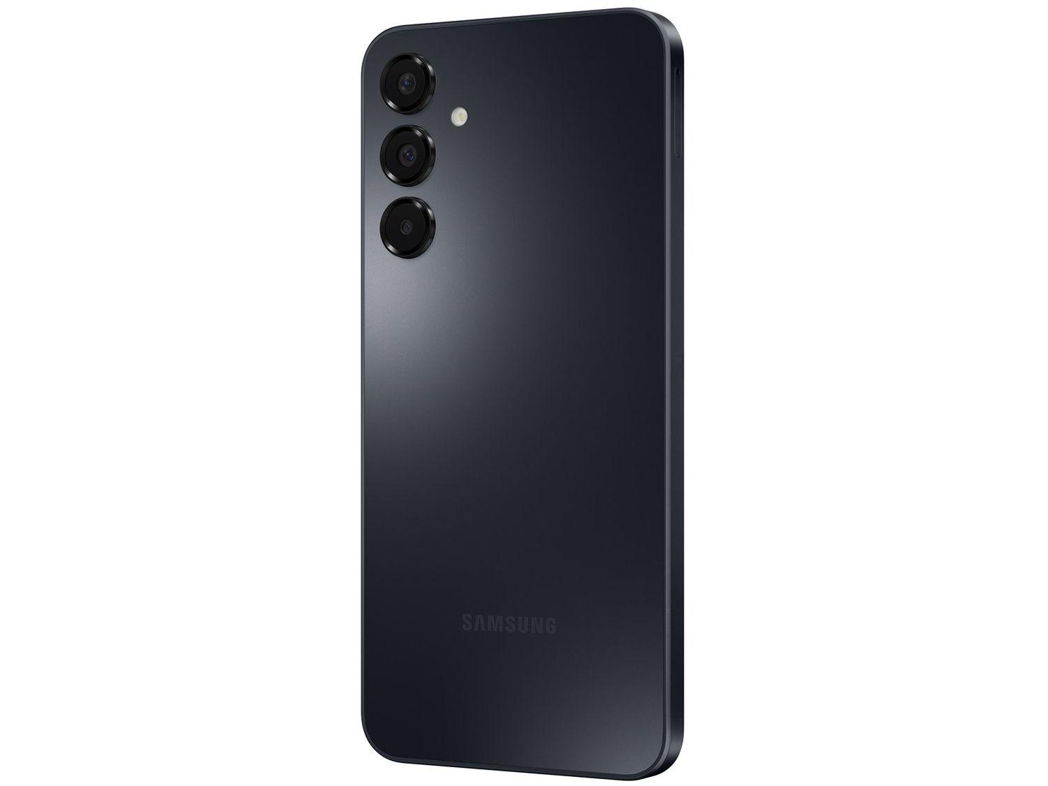 Smartphone Samsung Galaxy A16 256GB Preto Claro 8GB RAM 6,7" FHD+ Selfie Câm Tripla +13MP