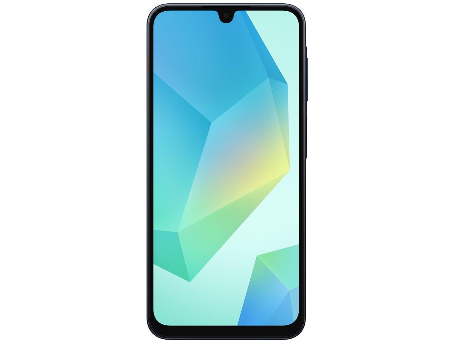 Smartphone Samsung Galaxy A16 256GB Preto Claro 8GB RAM 6,7" FHD+ Selfie Câm Tripla +13MP