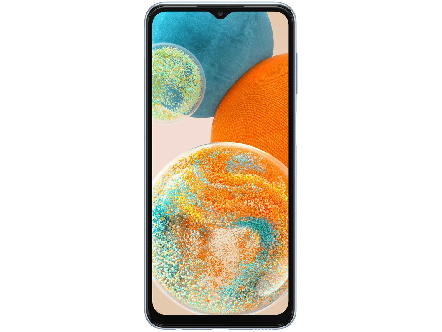 Smartphone Samsung Galaxy A23 128GB Azul 5G Octa-Core 4GB RAM 6,6” Câm. Quádrupla + Selfie 8MP