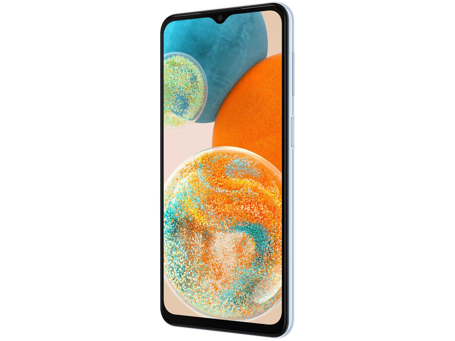 Smartphone Samsung Galaxy A23 128GB Azul 5G Octa-Core 4GB RAM 6,6” Câm. Quádrupla + Selfie 8MP