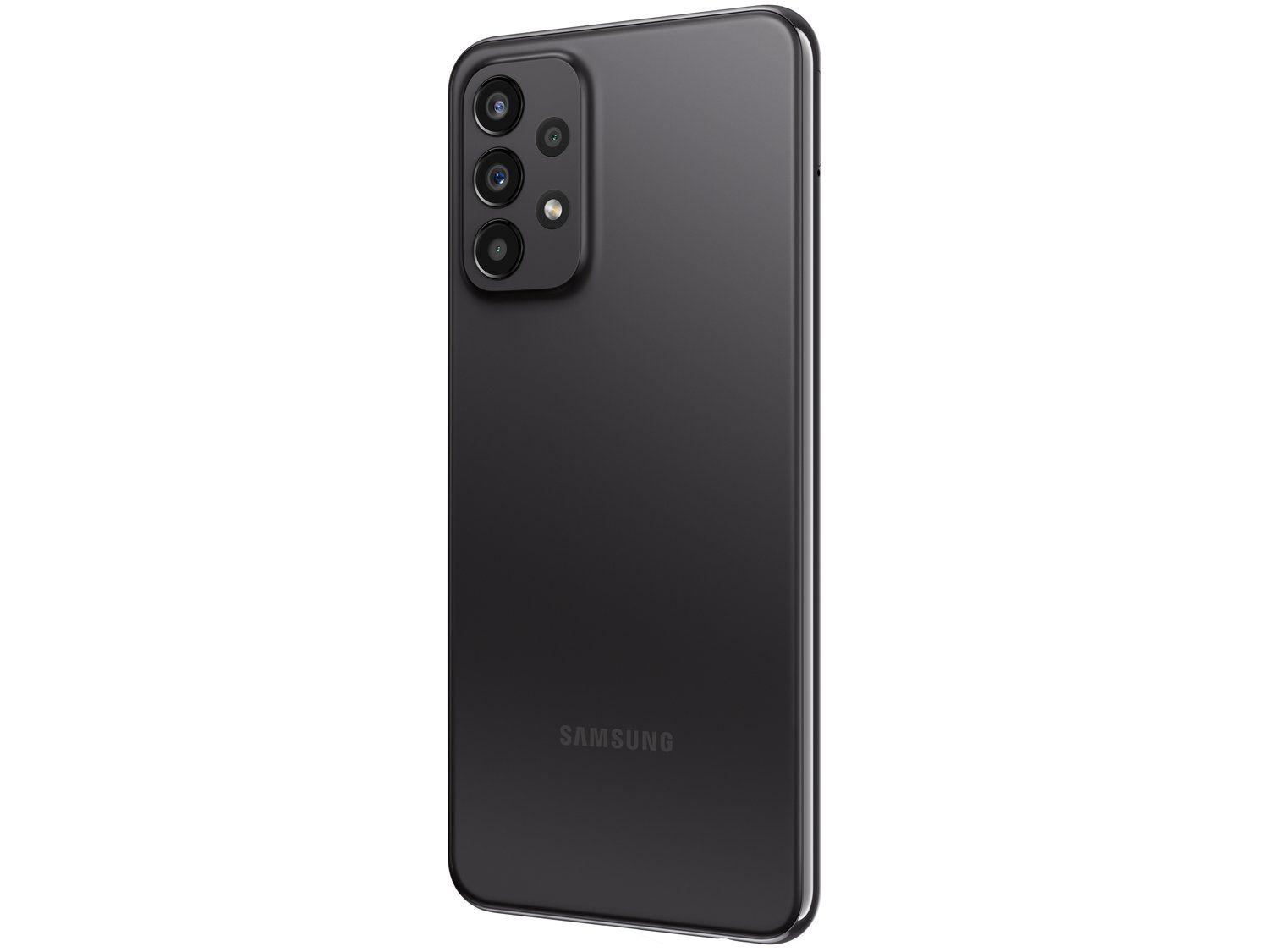 Smartphone Samsung Galaxy A23 128GB Preto 5G Octa-Core 4GB RAM 6,6