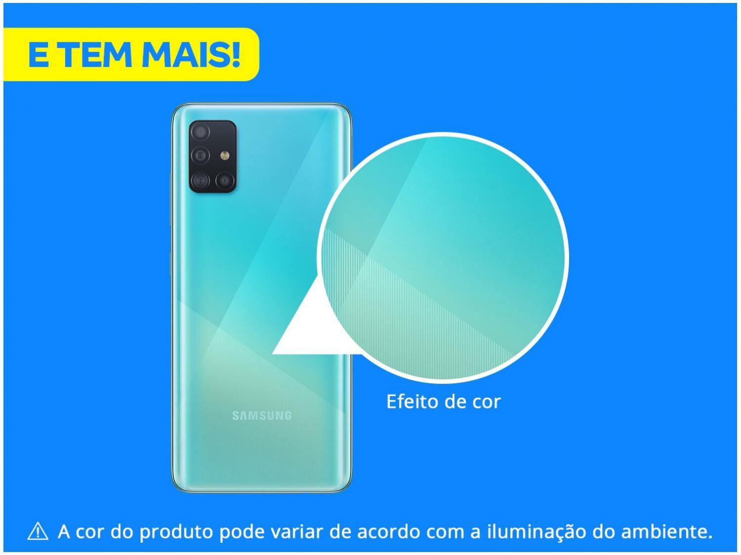 Smartphone Samsung Galaxy A51 128GB Azul 4G - 4GB RAM 6,5” Câm ...