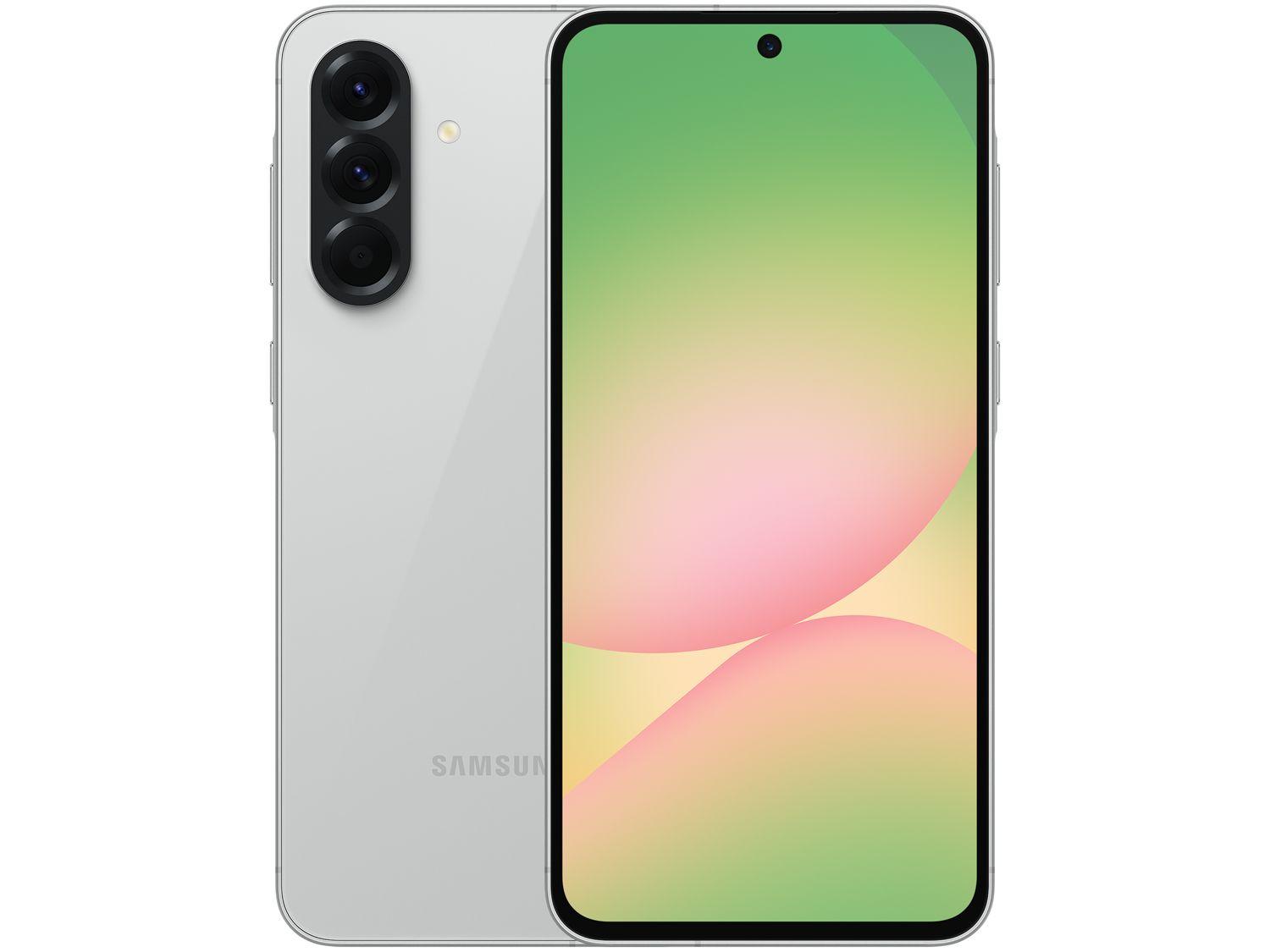 Smartphone Samsung Galaxy A56 128GB 5G 8GB RAM Cinza 6,7" Câm. Tripla 12MP