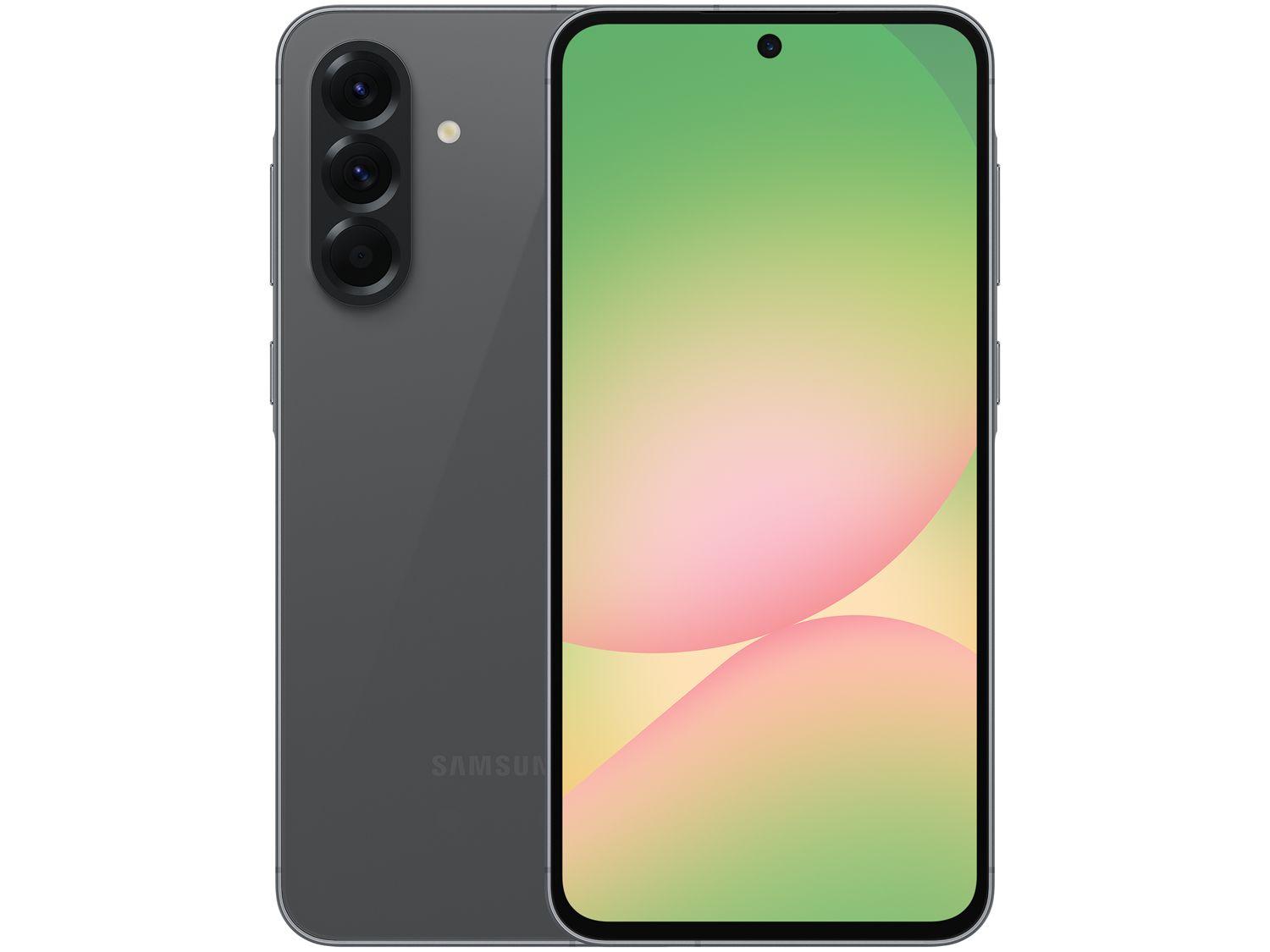 Smartphone Samsung Galaxy A56 256GB 5G 8GB RAM Preto 6,7" Câm. Tripla + Selfie 12MP
