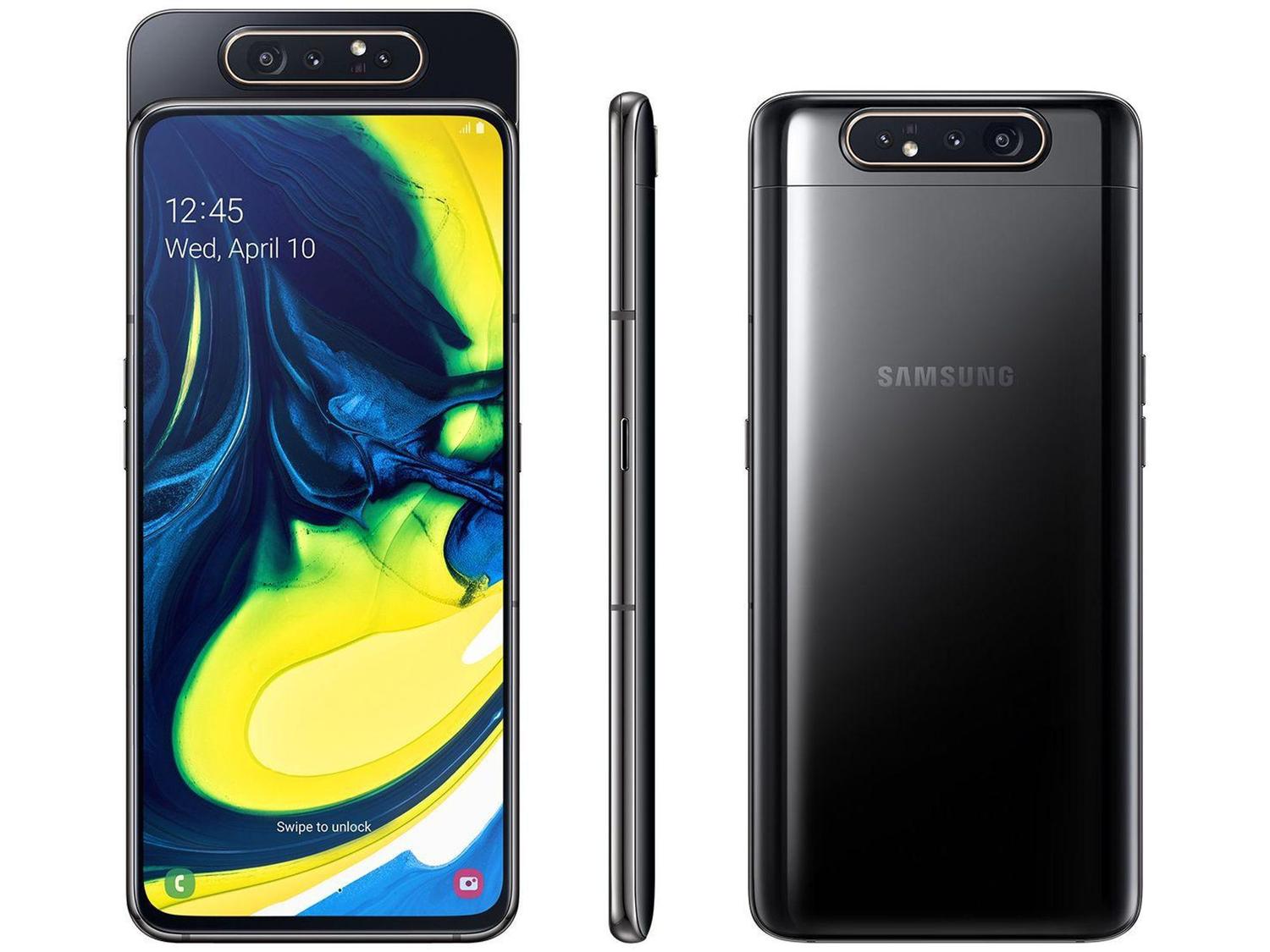 Revisão inicial do Samsung Galaxy A80: a câmera com rotação aut
