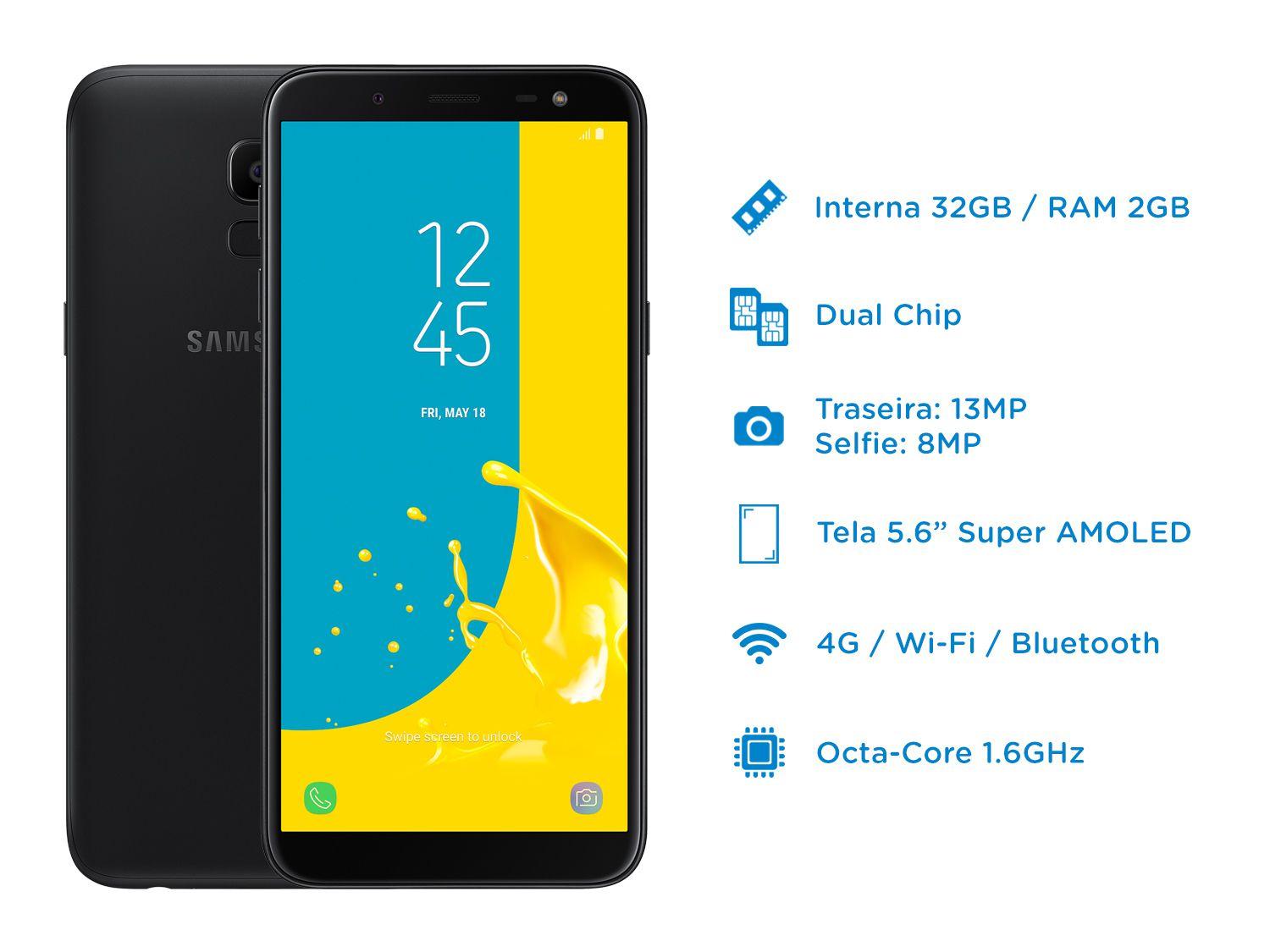 samsung j6  32gb