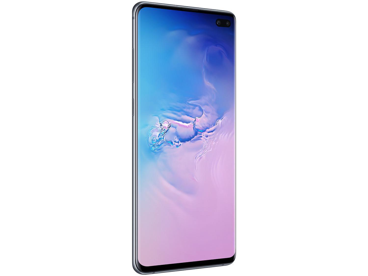 Smartphone Samsung Galaxy S10+ 128GB Azul 4G - 8GB RAM Tela 6,4” Câm ...