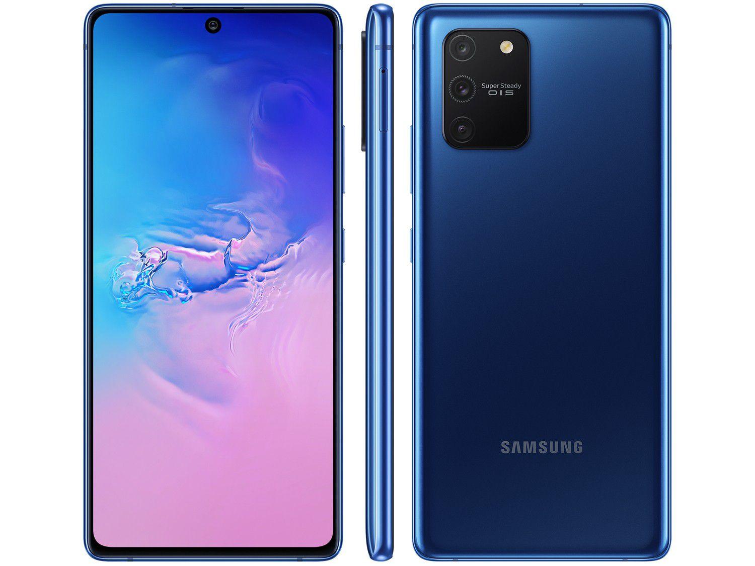 Smartphone Samsung Galaxy S10 Lite 128GB Azul 4G - Octa-Core 6GB RAM ...