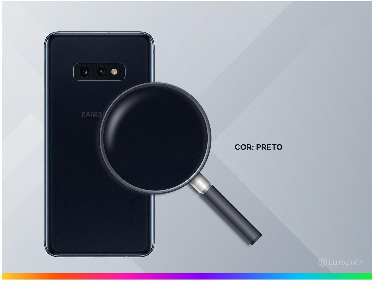 Smartphone Samsung Galaxy S10e 128GB Preto 4G 