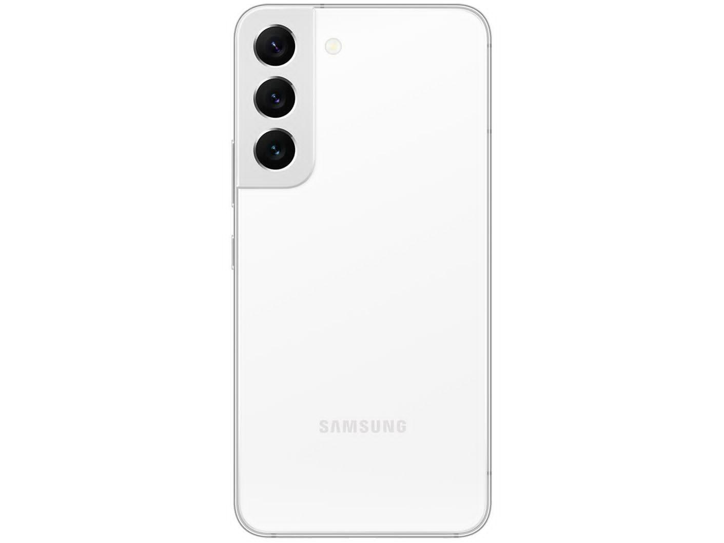 Smartphone Samsung Galaxy S22 256GB Branco 5G Octa-Core 8GB