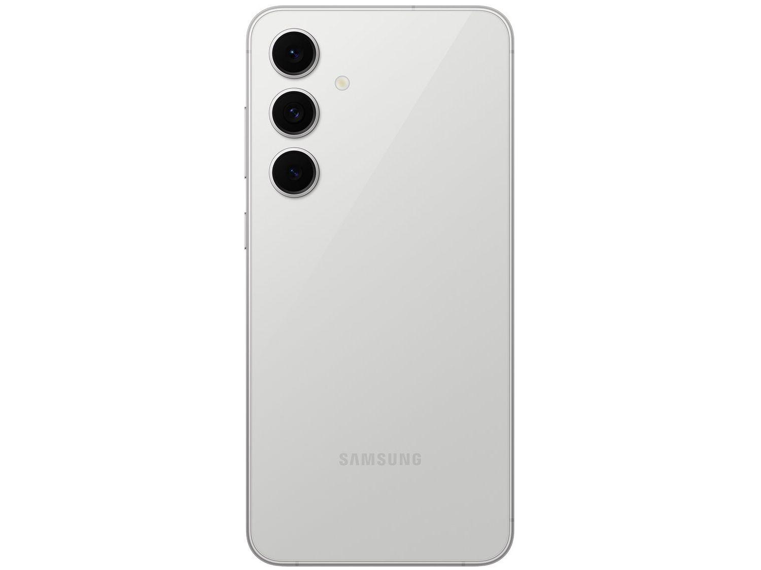 Smartphone Samsung Galaxy S24 FE 256GB 5G 8GB RAM Cinza 6,7" Câm. Tripla + Selfie 10MP
