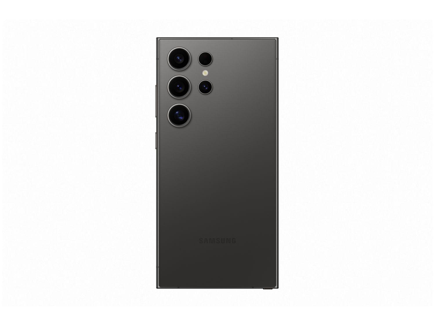 Smartphone Samsung Galaxy S24 Ultra 6,8" Galaxy AI 512GB Titânio Preto 5G 12GB RAM Câm. Quádrupla 200MP + Selfie 12MP Bateria 5000mAh Dual Chip