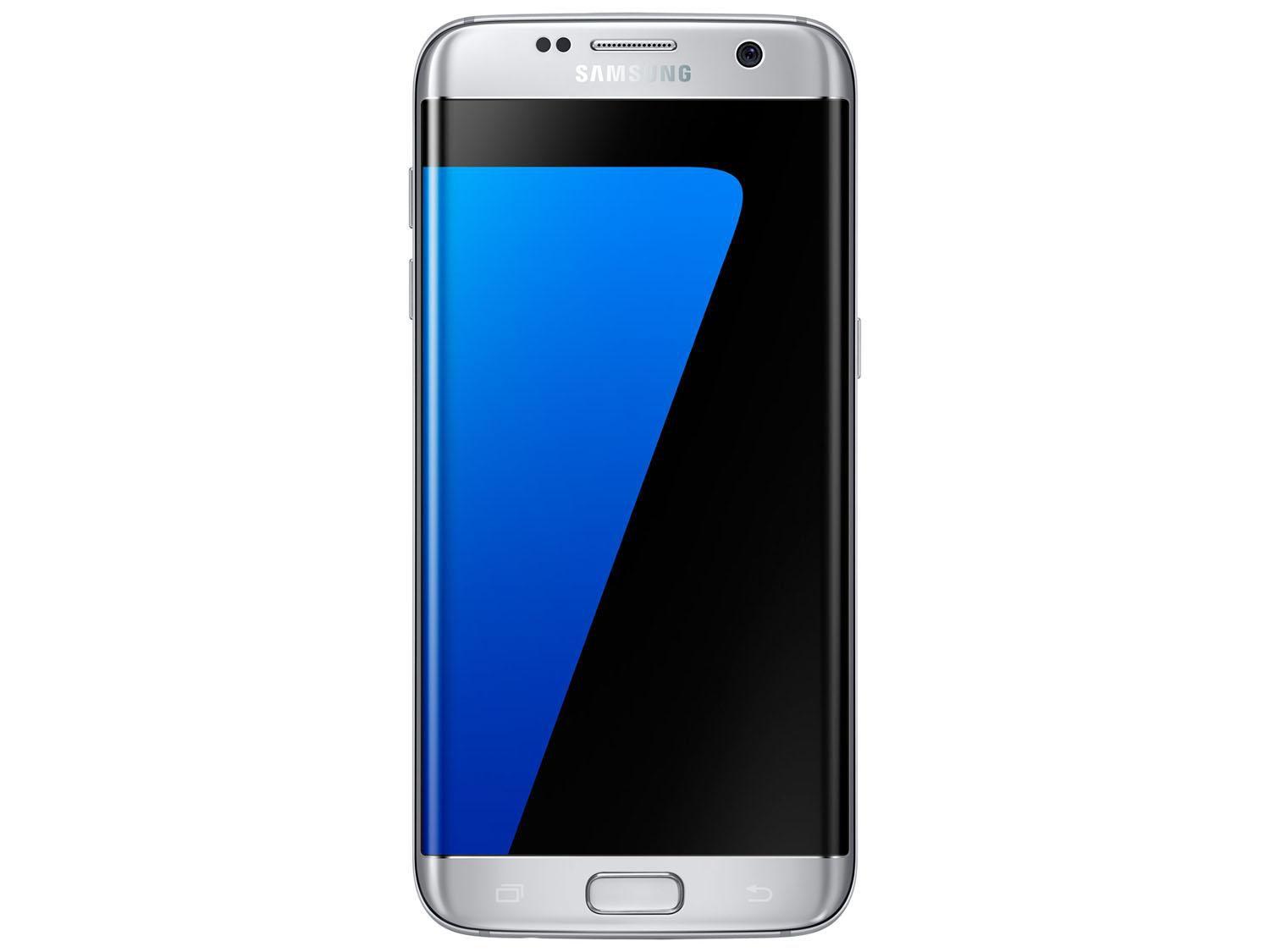 Imagem de Smartphone Samsung Galaxy S7 Edge 32GB Prata 4G - Câm. 12MP + Selfie 5MP Tela 5.5