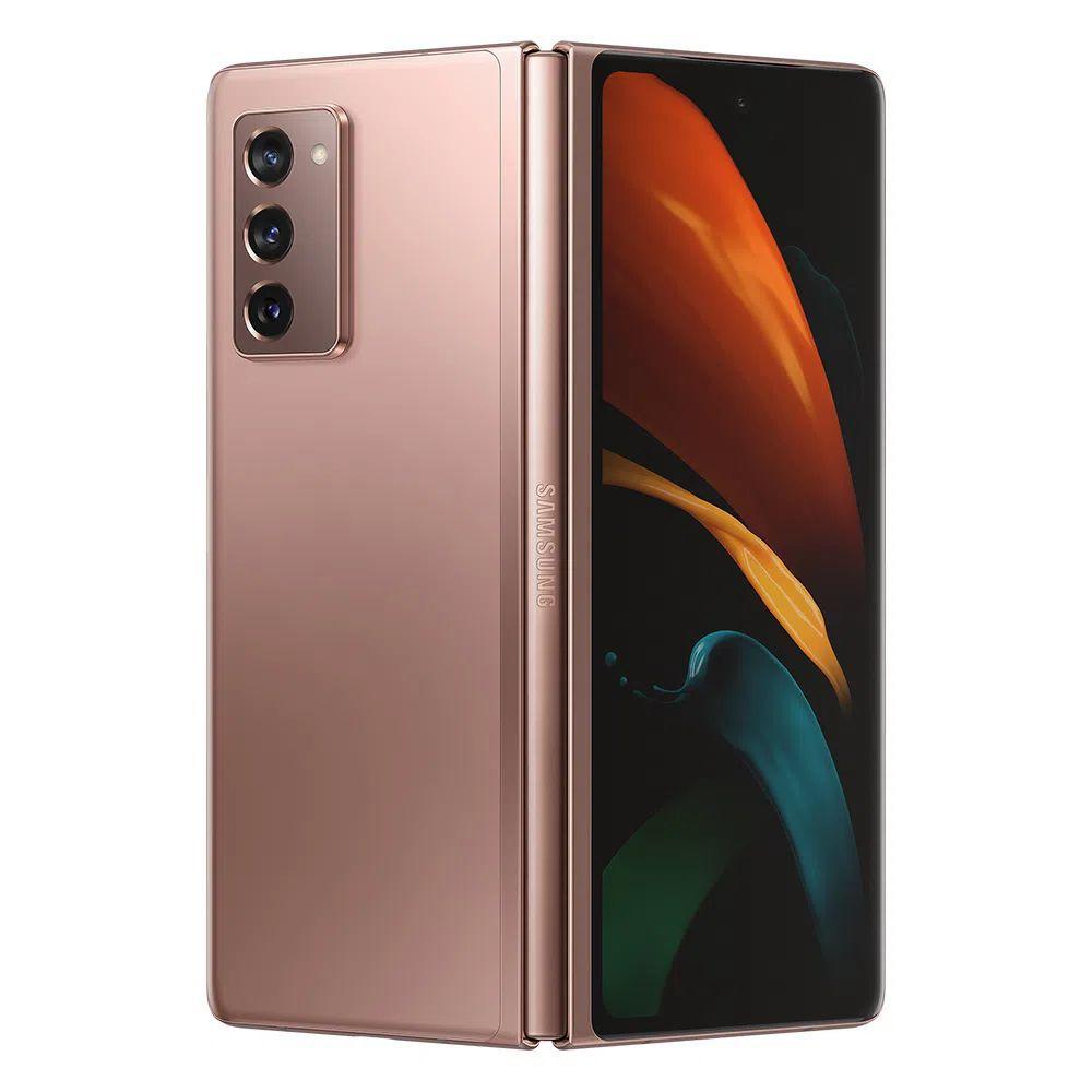 【予約】 256GB Fold2 Z Galaxy Samsung Smartphone Octa Bronze Core Androidタブレット本体