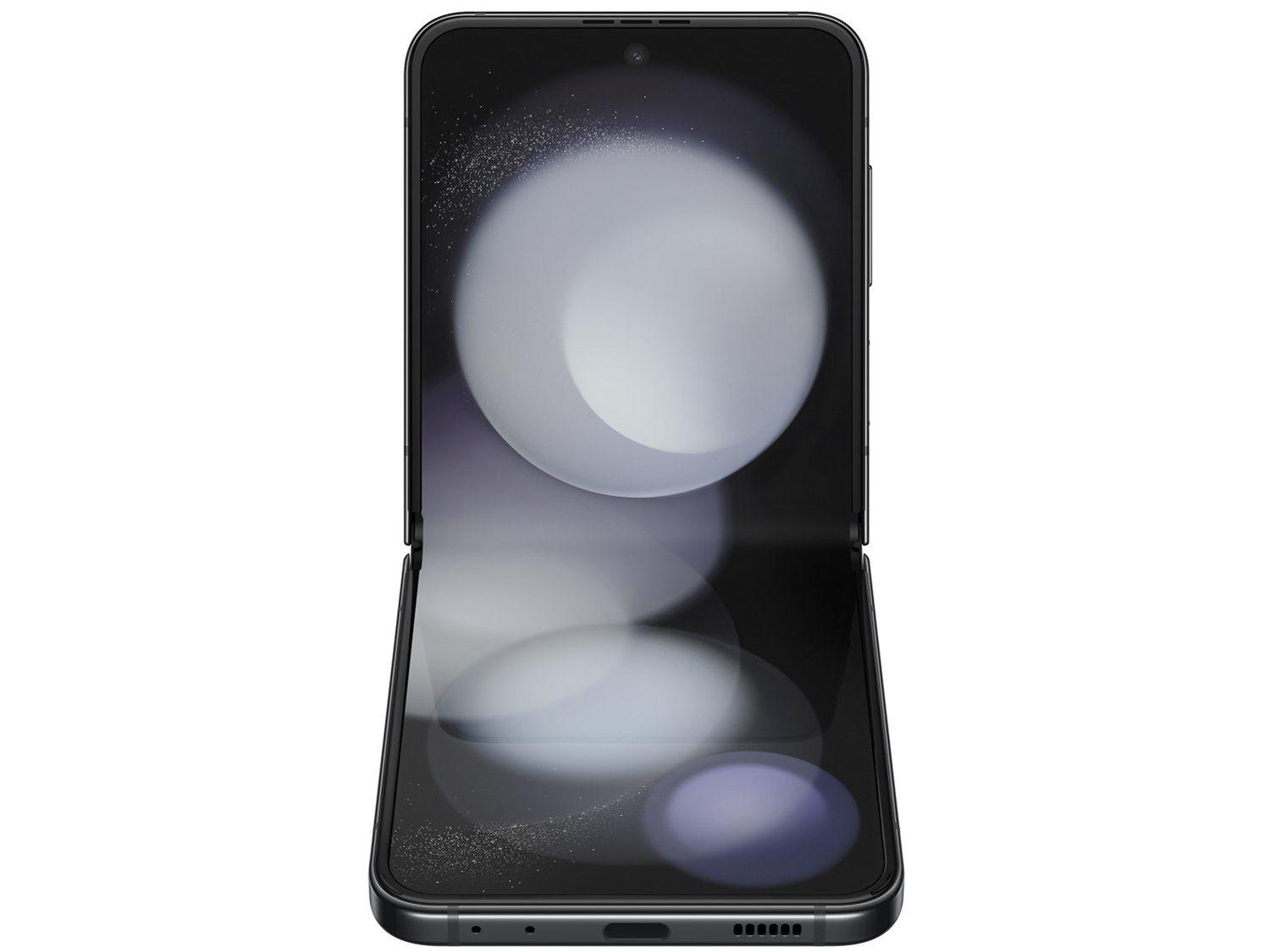 Smartphone Samsung Z Flip 5 256GB Grafite 5G Snapdragon 8GB