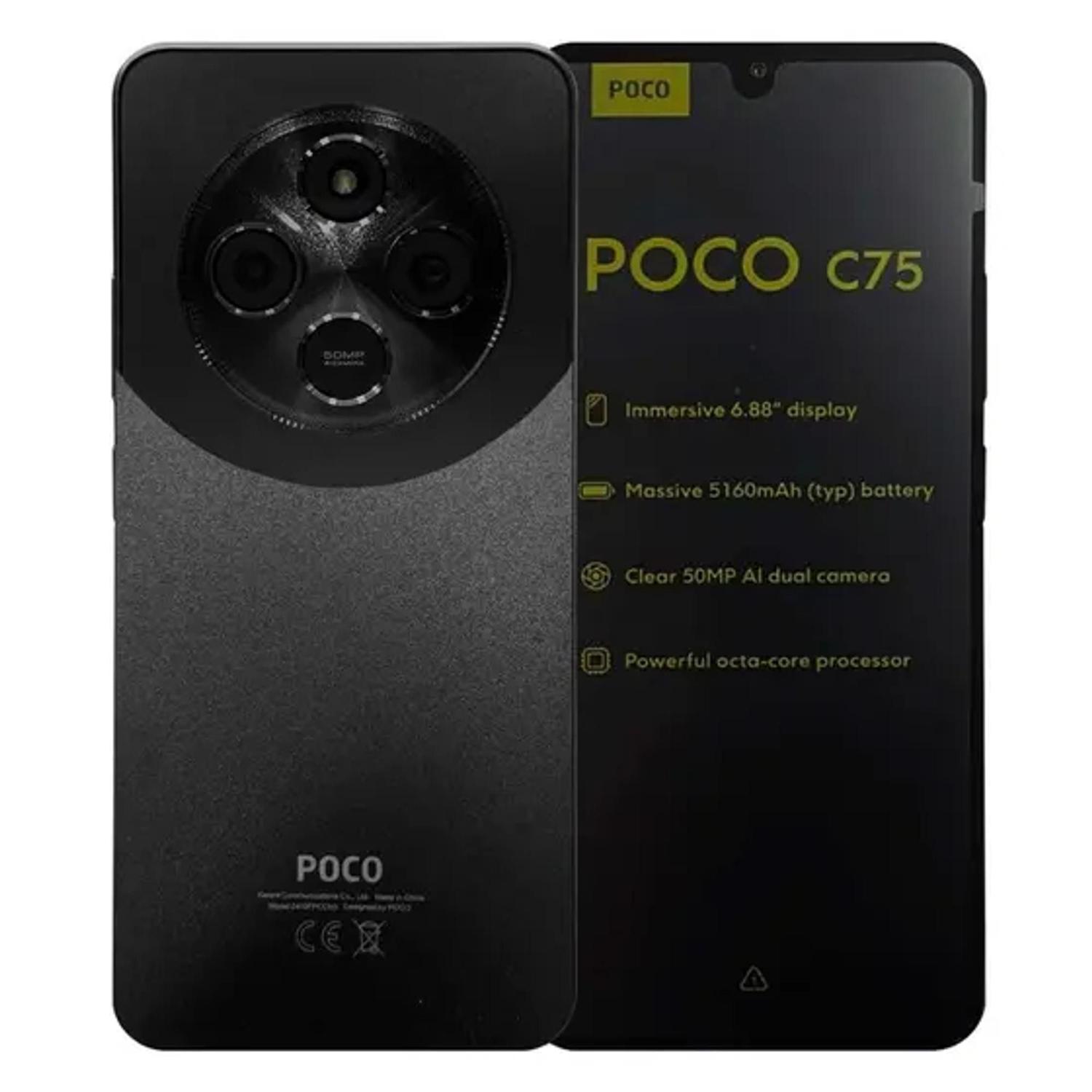 Xiaomi POCO C75 スマートフォン 6GB+128GB グローバル版 POCO C75