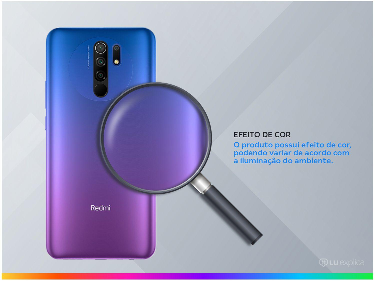 Smartphone Xiaomi Redmi 9 64GB Roxo 4G Octa-Core 4GB 6,53” Câm
