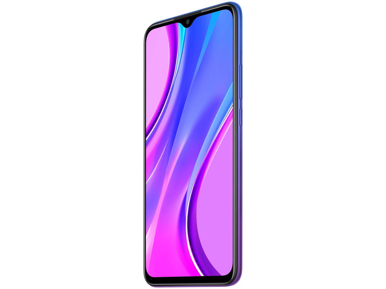 Smartphone Xiaomi Redmi 9 64gb Roxo 4g Octa Core 4gb 653” Câm Quádrupla Selfie 8mp 6171