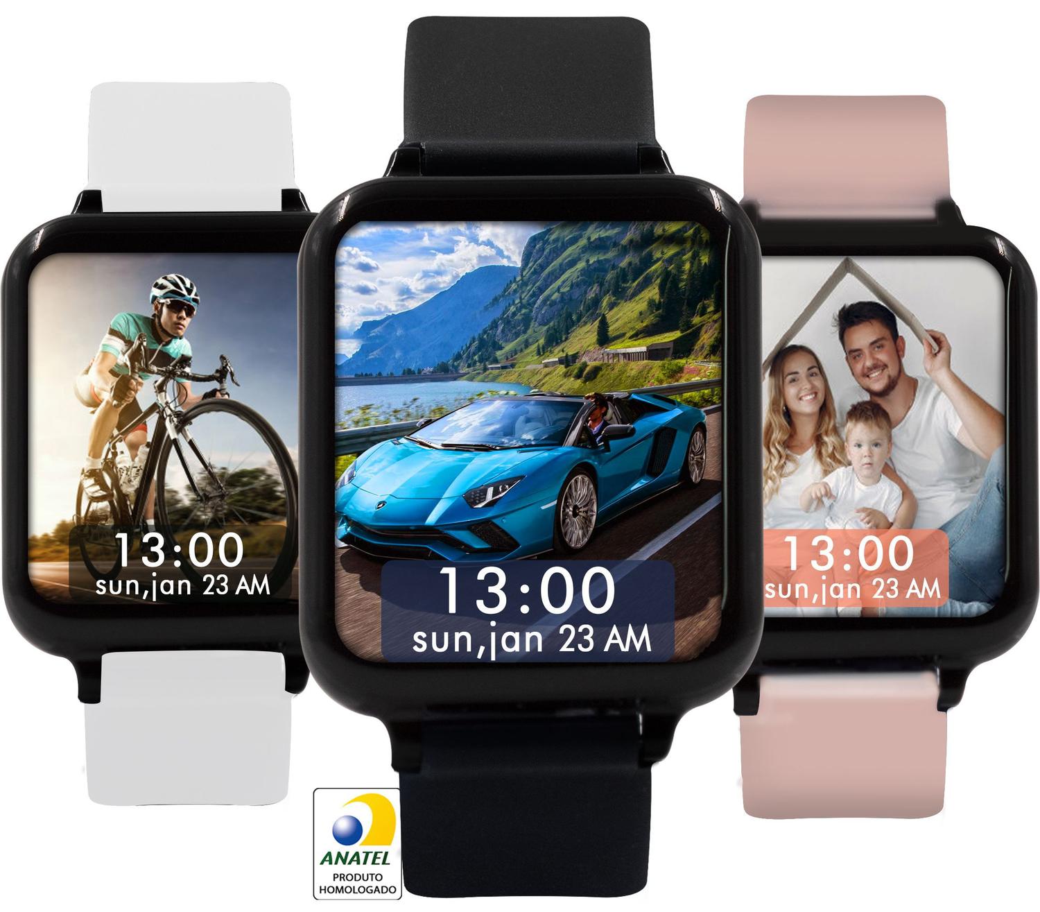 smartwatch b57 hero band 3 magazine luiza