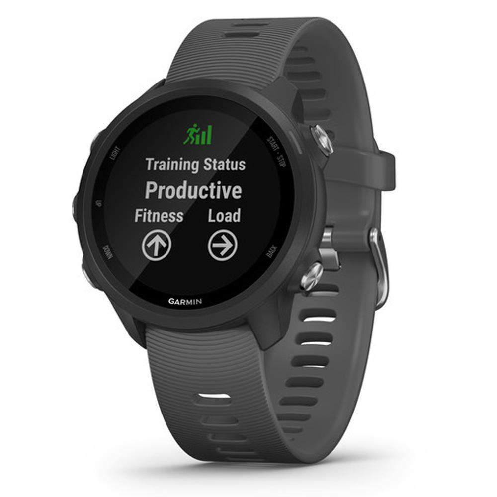 Smartwatch GPS Garmin Forerunner 245 HRM Indoor Bike Natação VO2