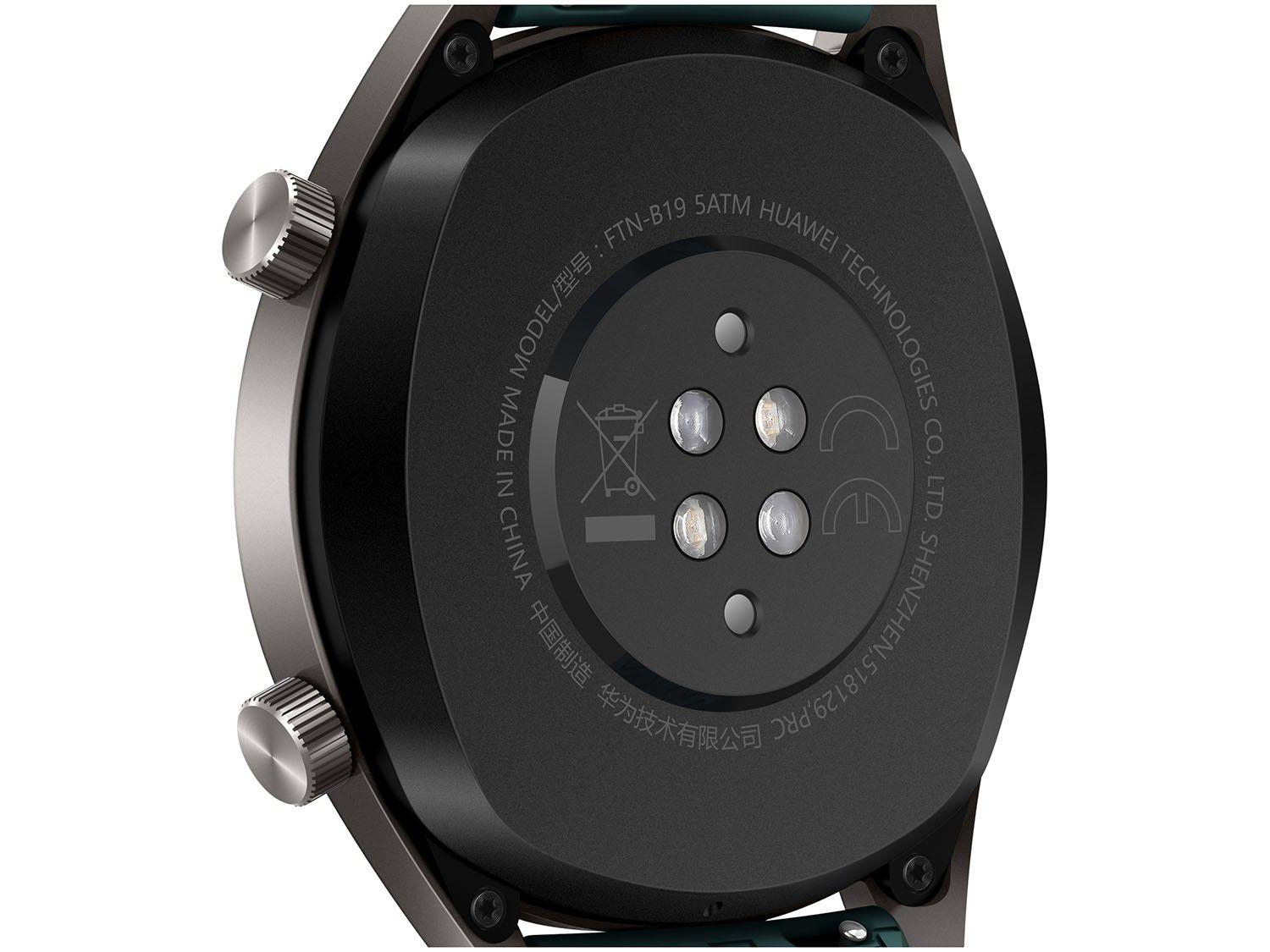 Smartwatch Huawei Active Edition - Watch GT Verde Escuro 46mm 128MB - Smartwatch e Acessórios