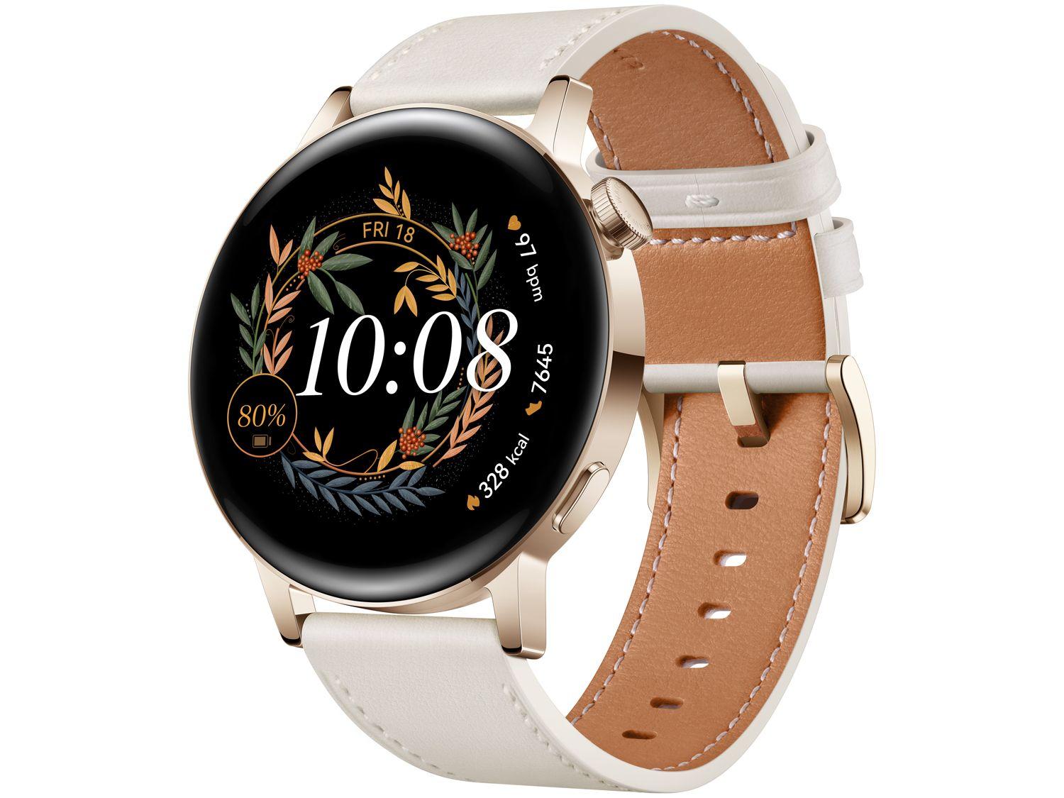 Dourado - Branco - 42mm