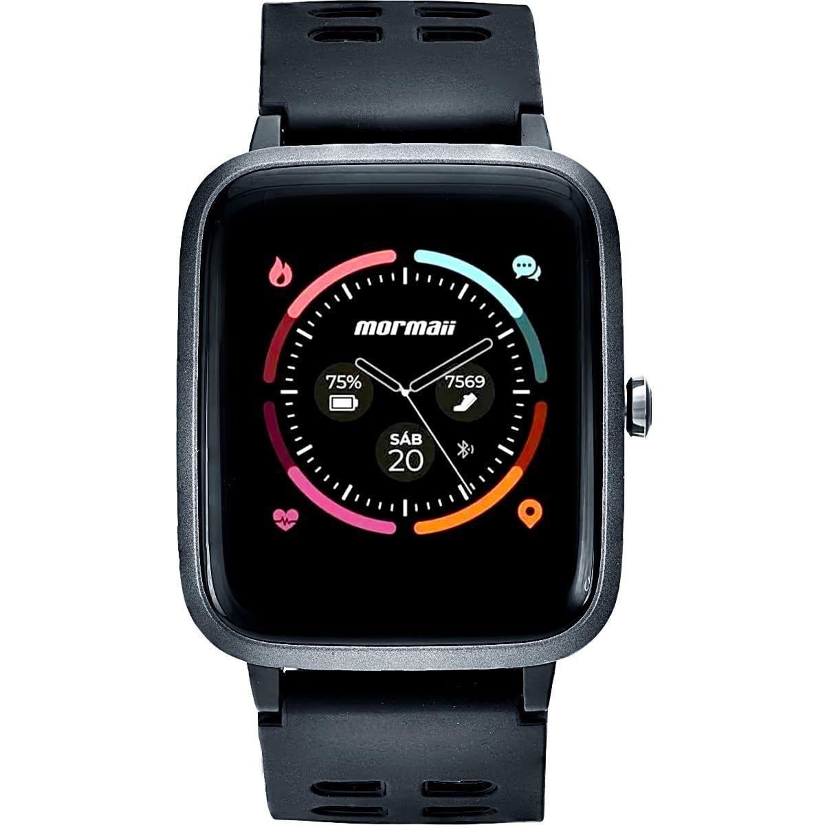 mormaii life smartwatch tem gps