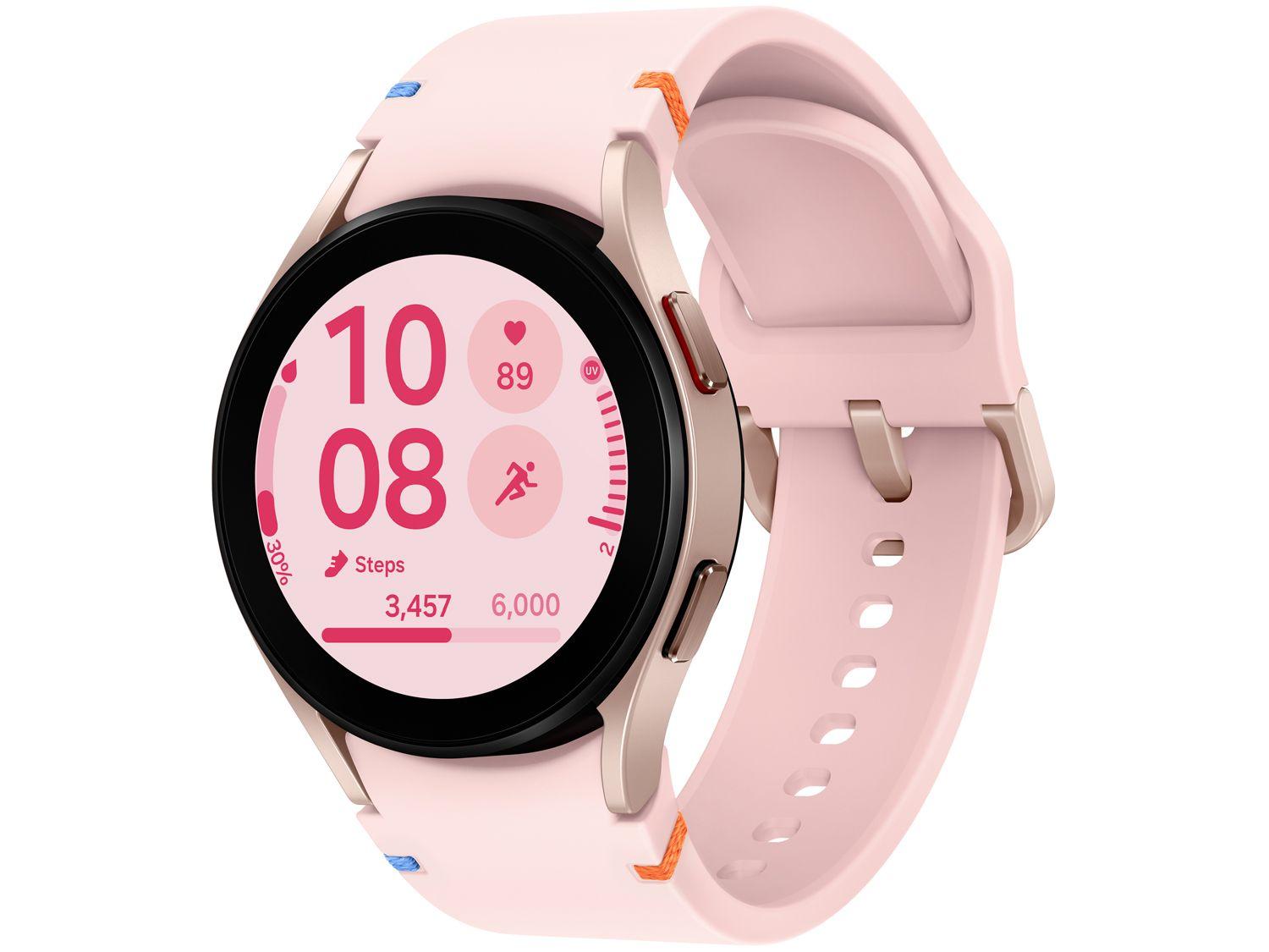 Smartwatch Samsung Galaxy Watch FE 40mm Rose 16GB Bluetooth Shopping LATAM Pass