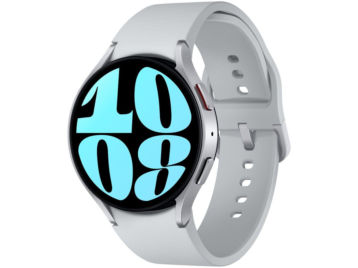 Smartwatch Samsung Watch6 BT 44mm Prata 16GB Bluetooth| Prata - 44mm